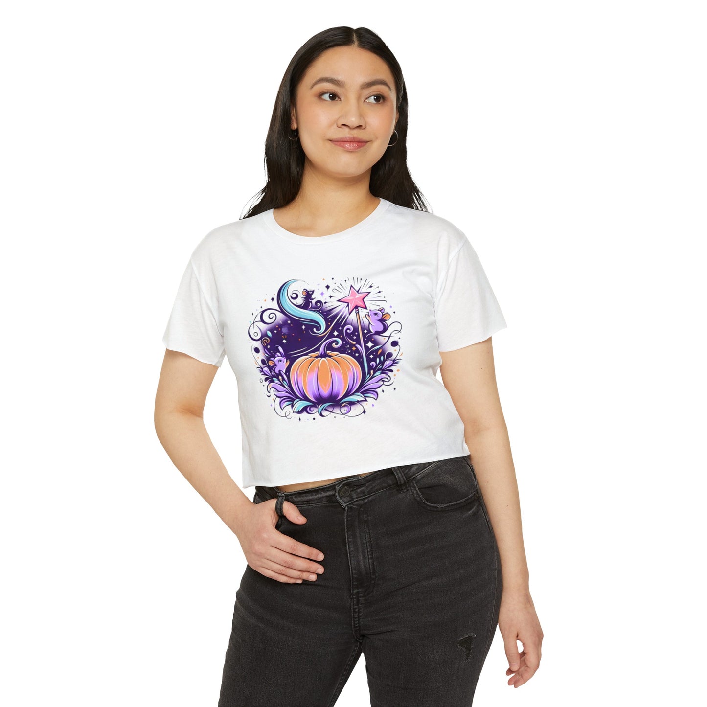 Fairy Godmother - Women's Festival Crop Top