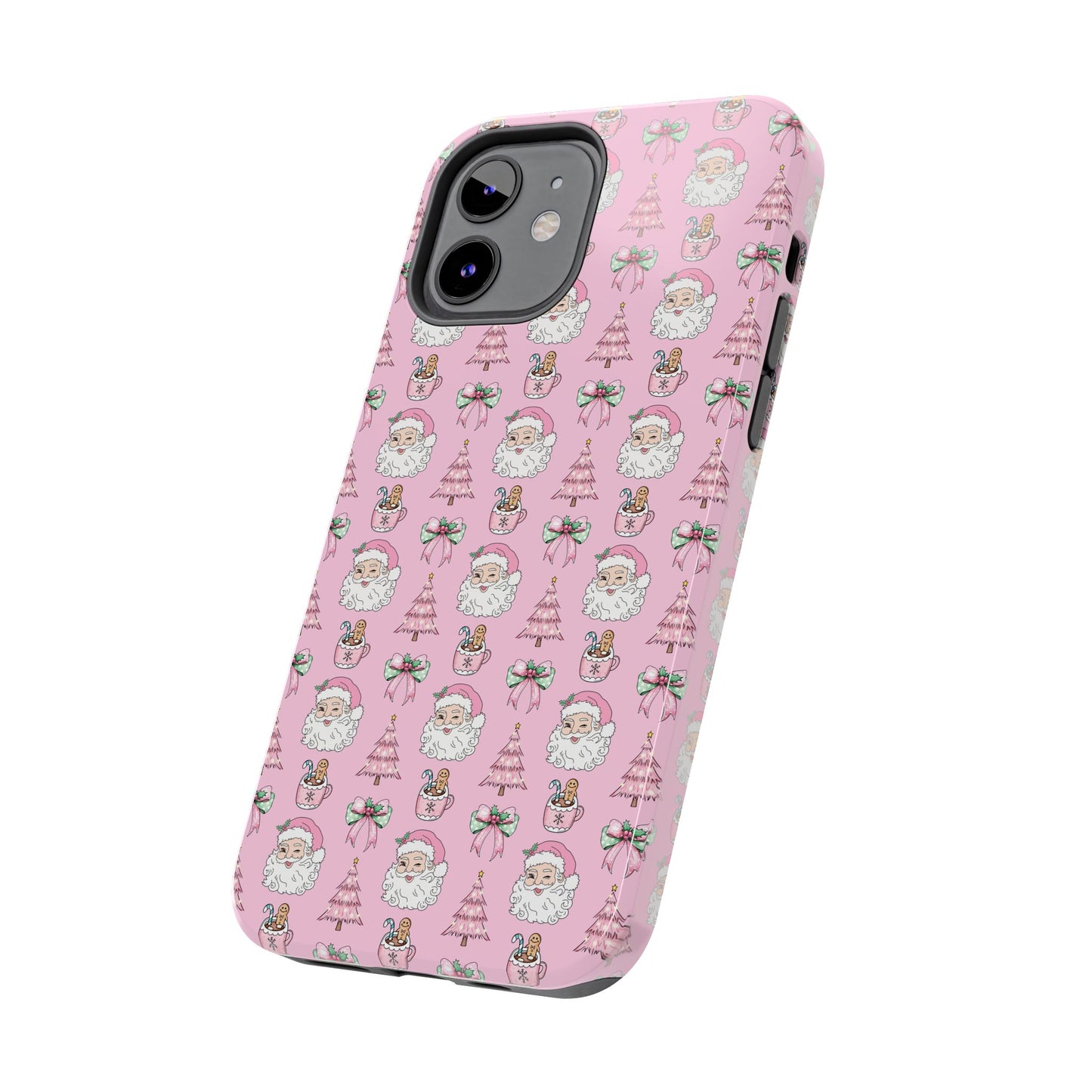 Pink Santa -  Tough Phone Cases