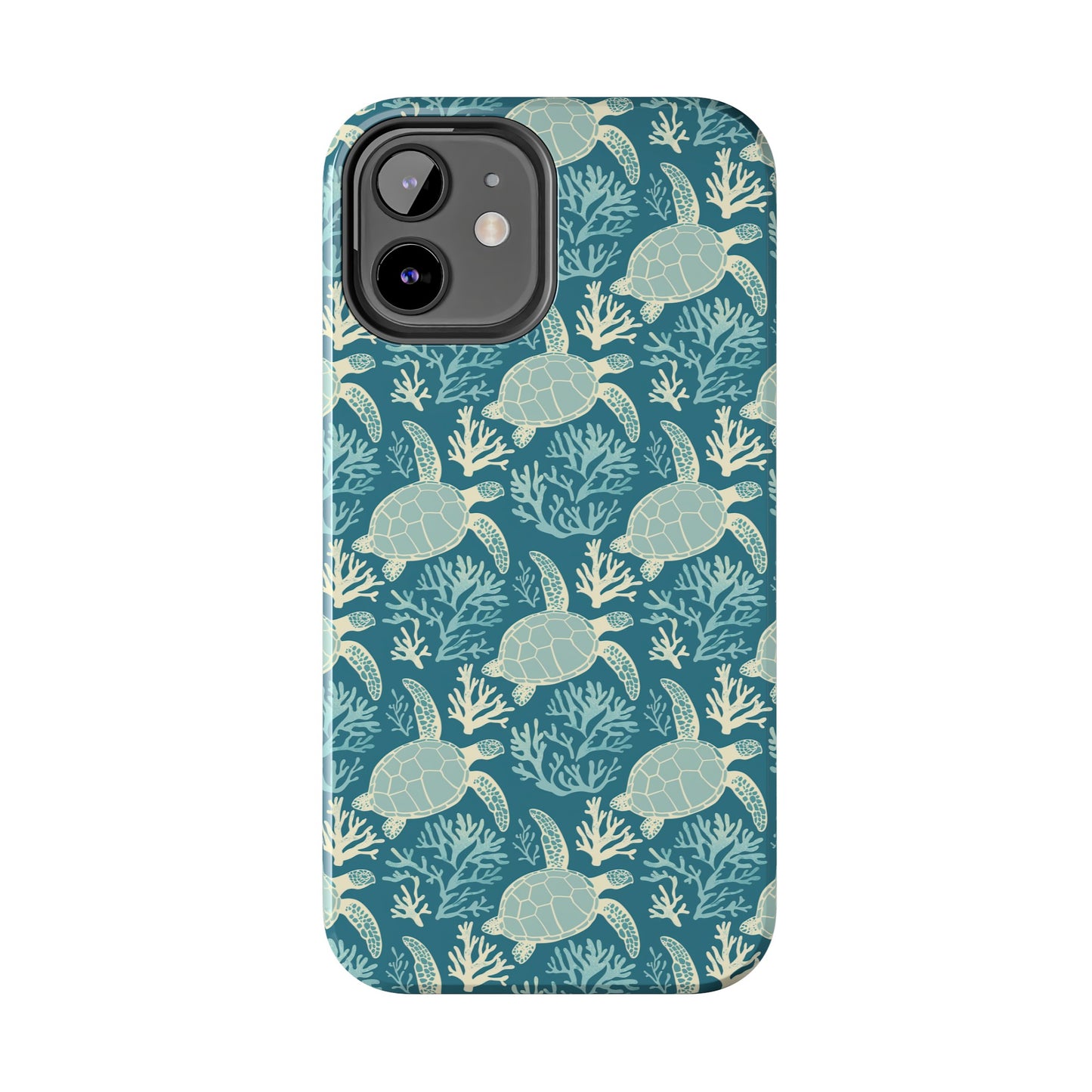 Blue Sea Turtle  - Tough Phone Cases