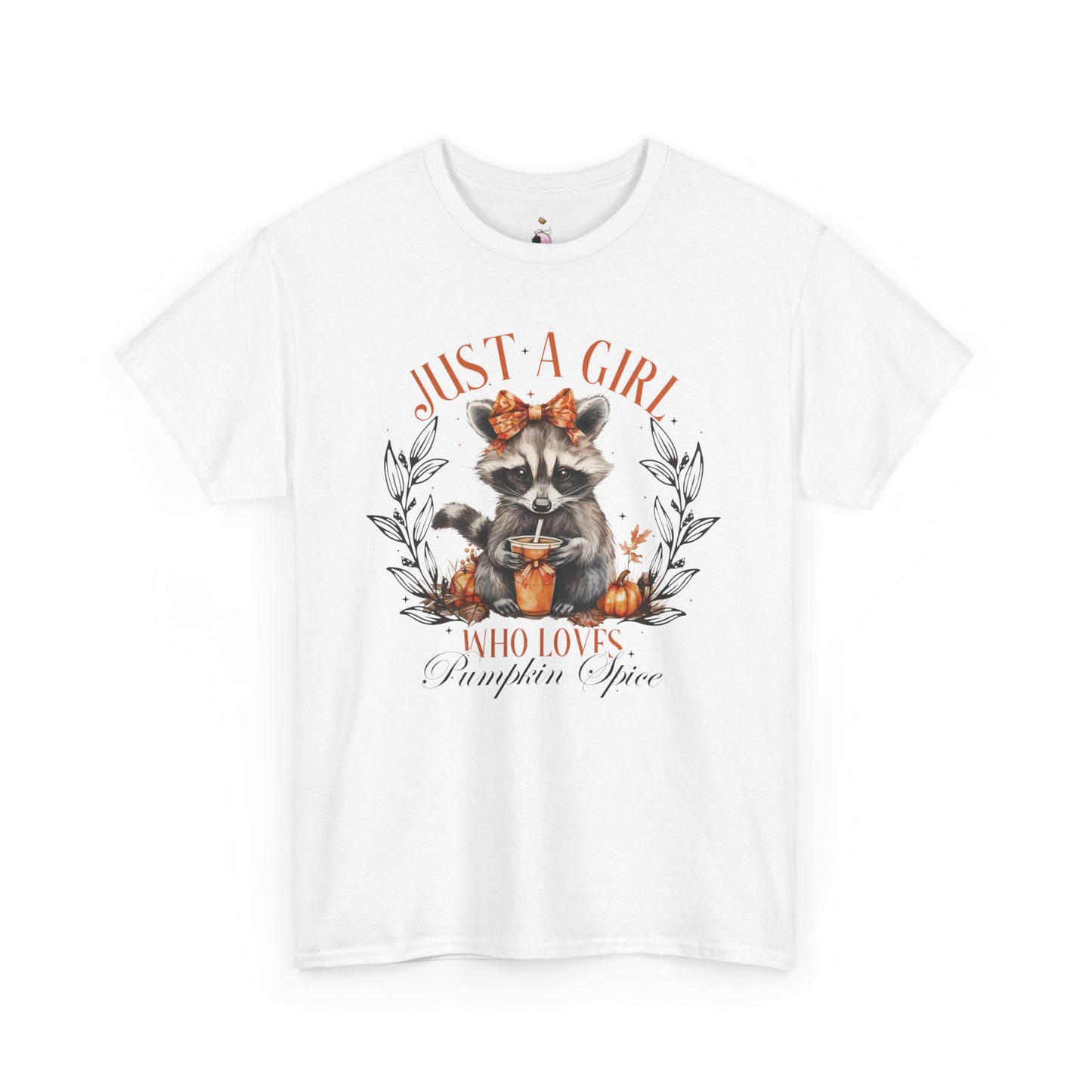 Just A Girl Who Loves Pumpkin Spice - Unisex Heavy Cotton Tee