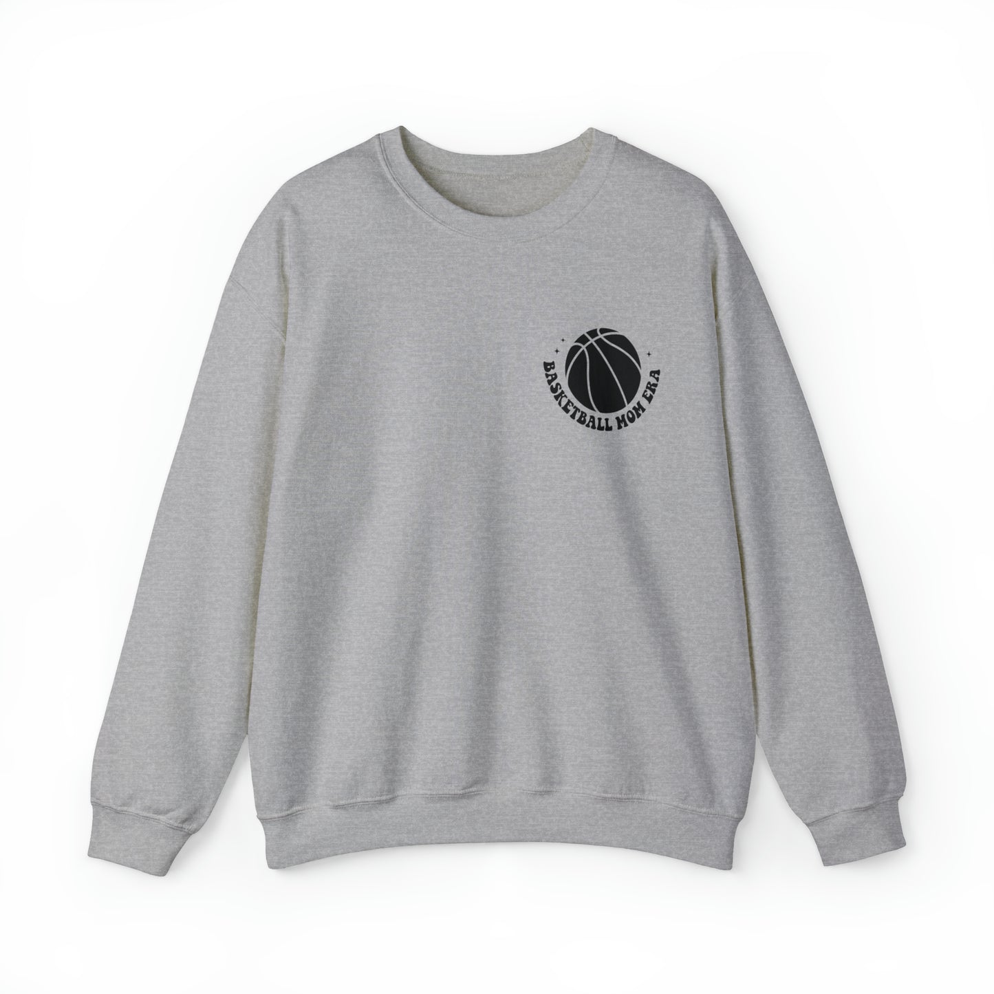 Basketball Mom Era - Unisex Heavy Blend™ Crewneck Sweatshirt