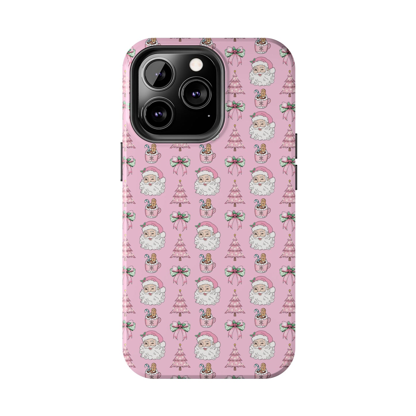 Pink Santa -  Tough Phone Cases