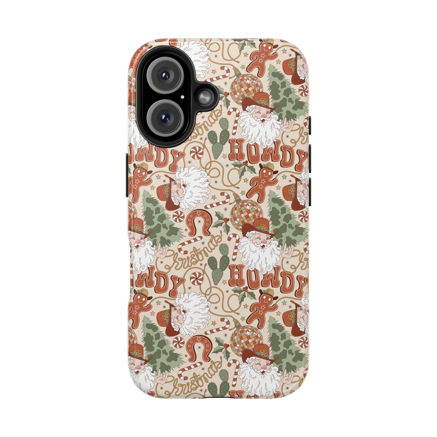 Howdy Christmas -  Tough Phone Cases