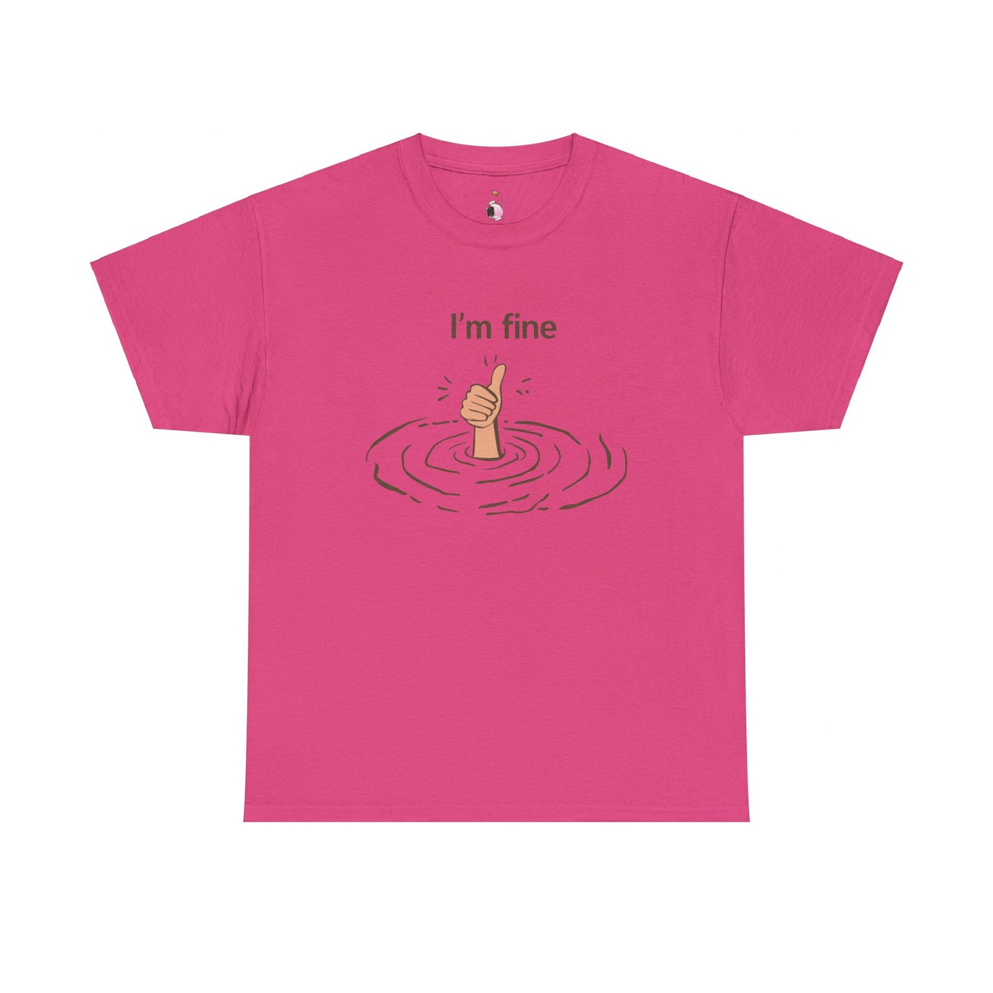 I'm Fine - Unisex Heavy Cotton Tee