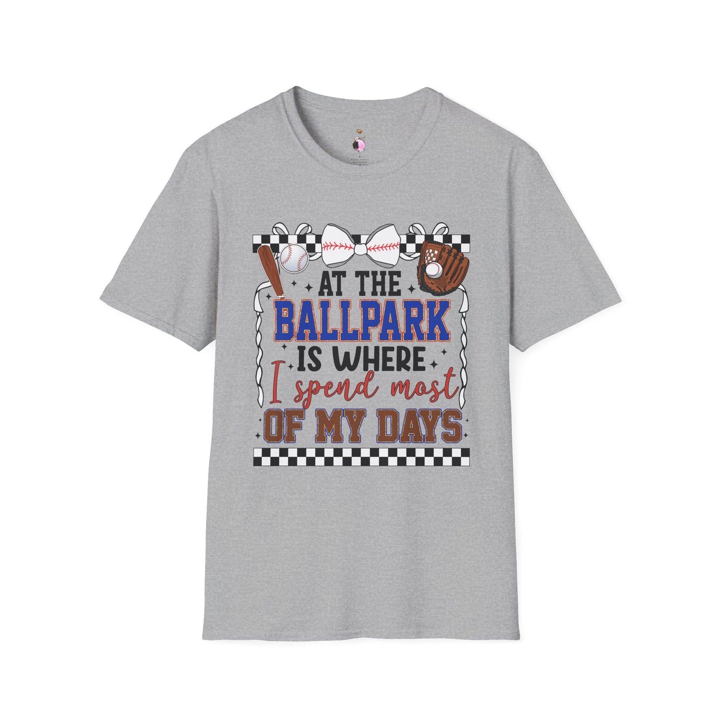 At The Ballpark - Unisex Softstyle T-Shirt