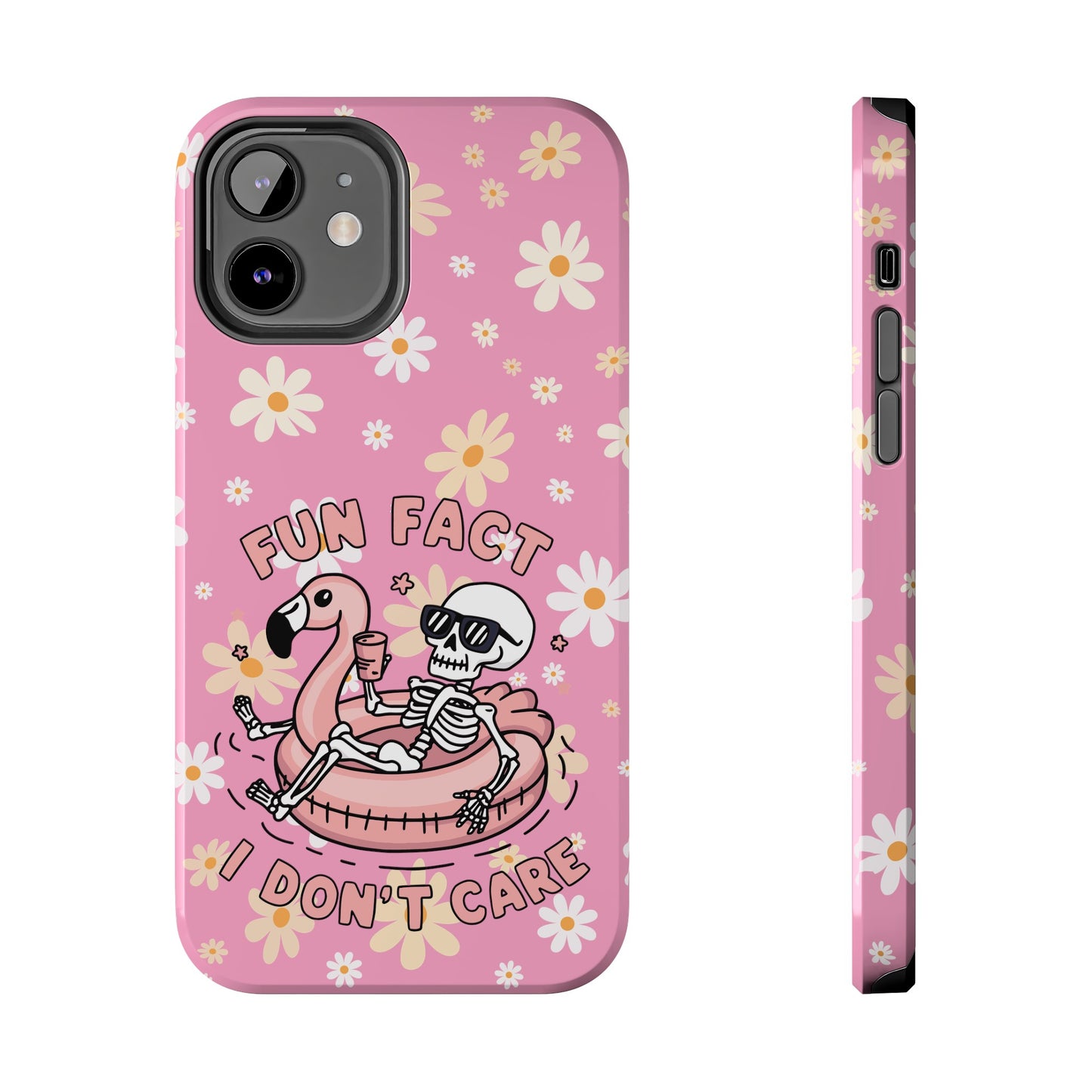 Fun Face I Dont Care  - Tough Phone Cases