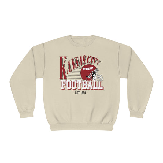 KC Football  - Unisex NuBlend® Crewneck Sweatshirt