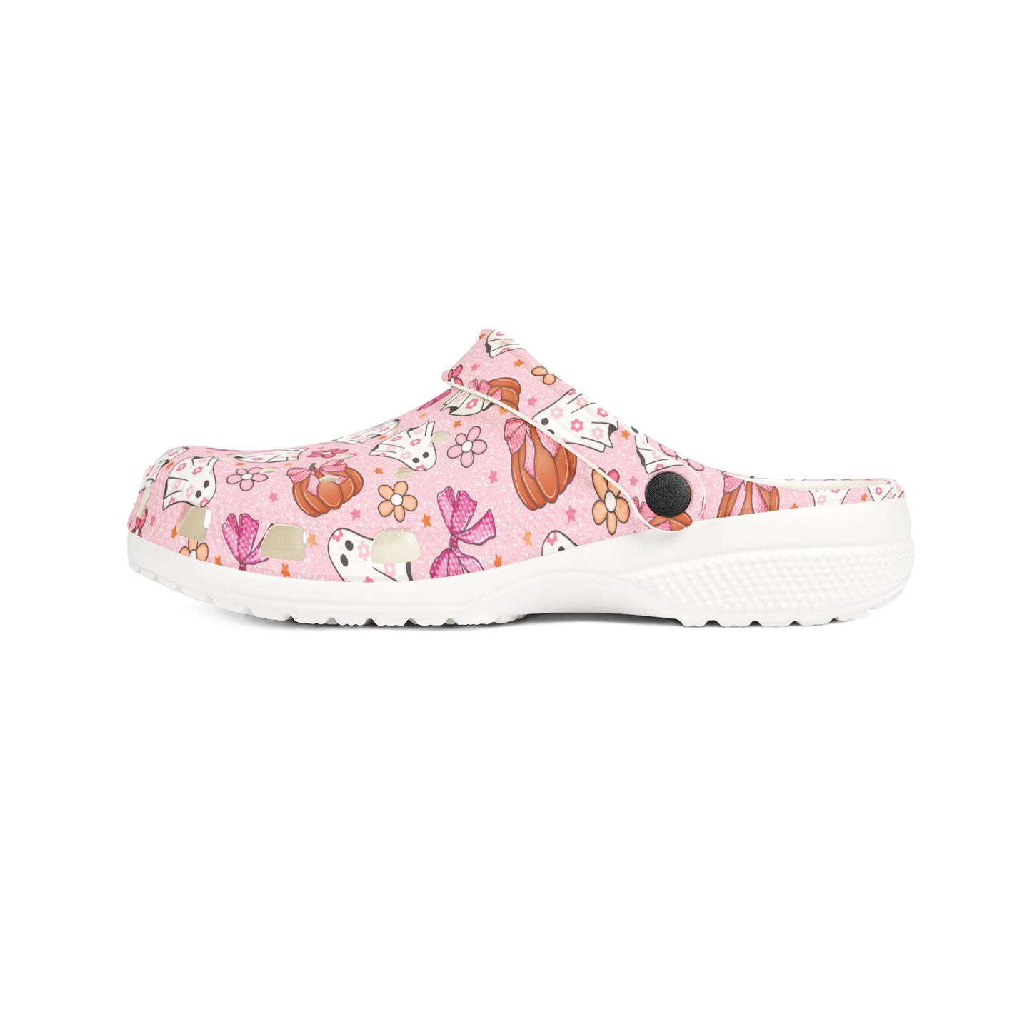 Pink Coquette Ghosts -  Foam Rubber Shoes