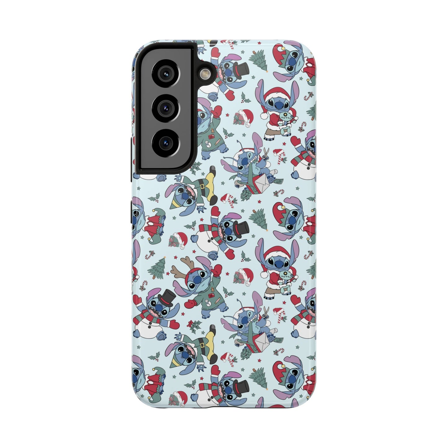 Blue Alien Winter -  Tough Phone Cases