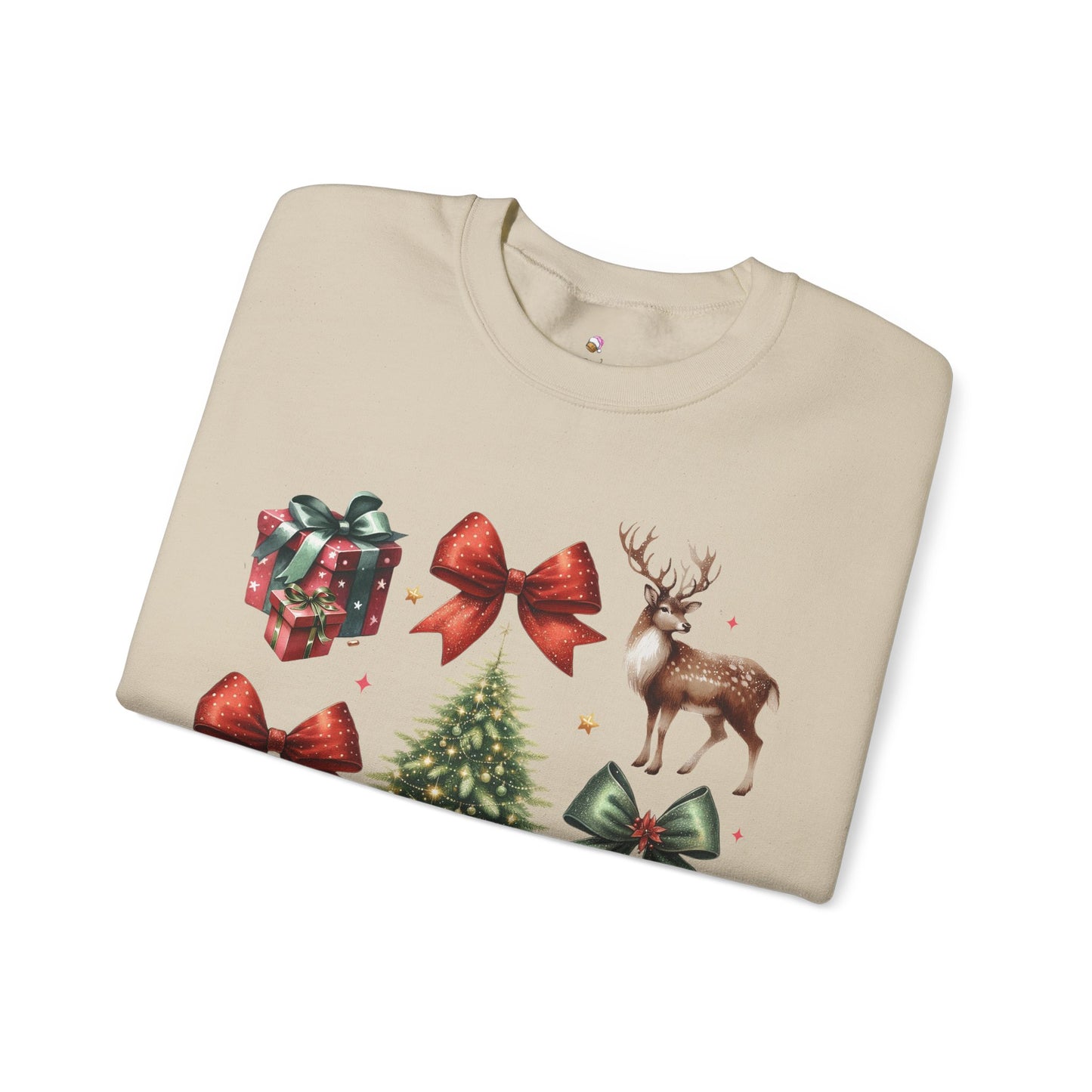 Classic Christmas Coquette - Christmas Sweatshirt