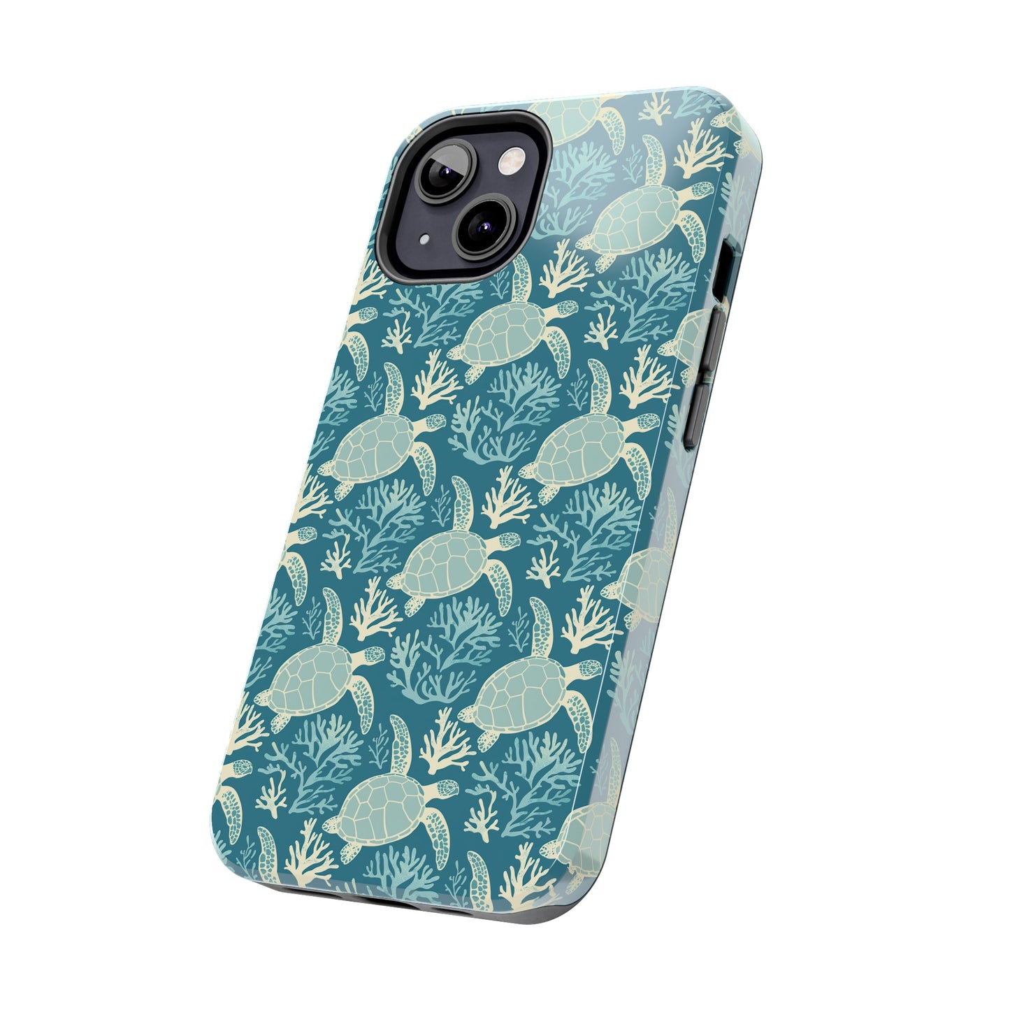 Blue Sea Turtle  - Tough Phone Cases