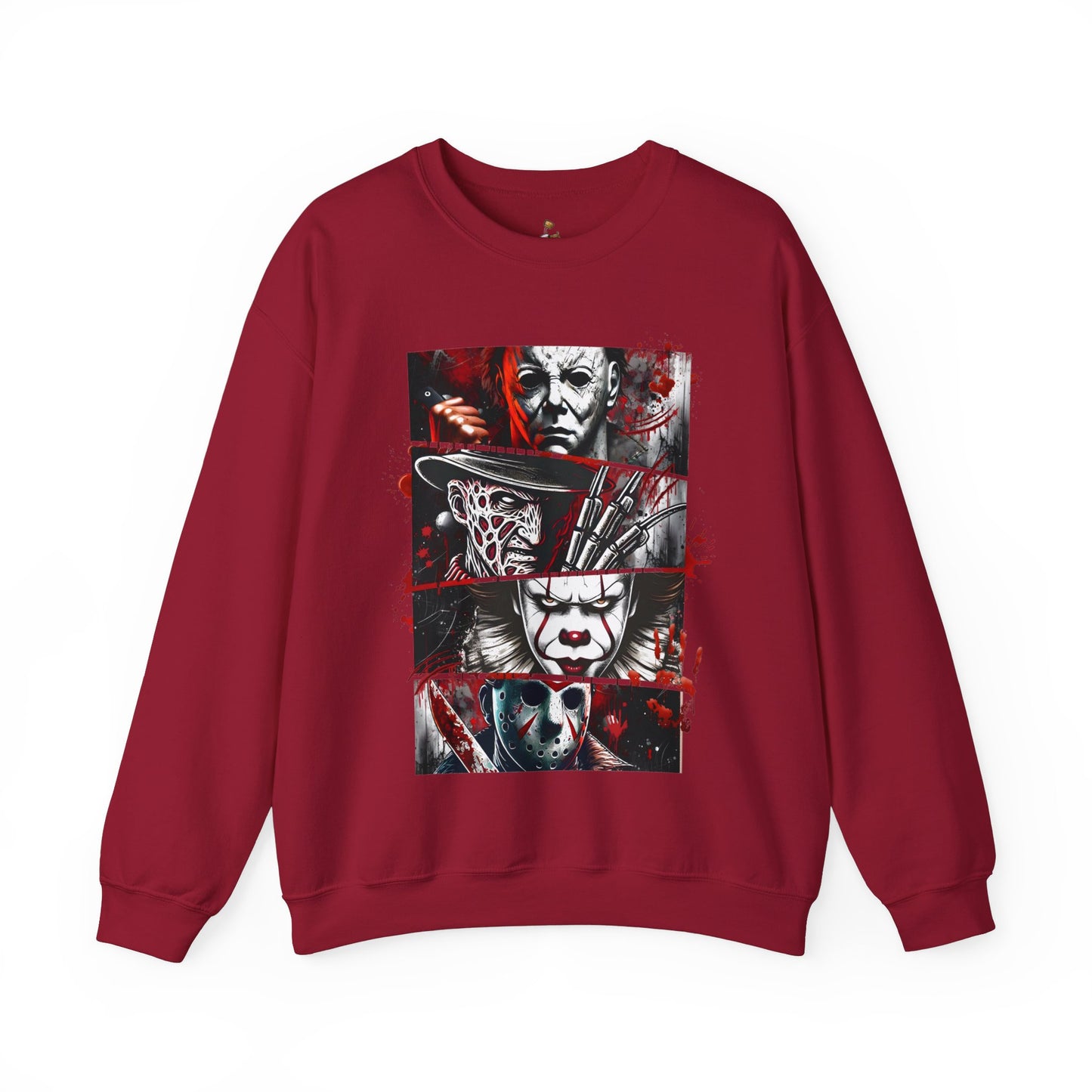 Horror Red  - Unisex Heavy Blend™ Crewneck Sweatshirt