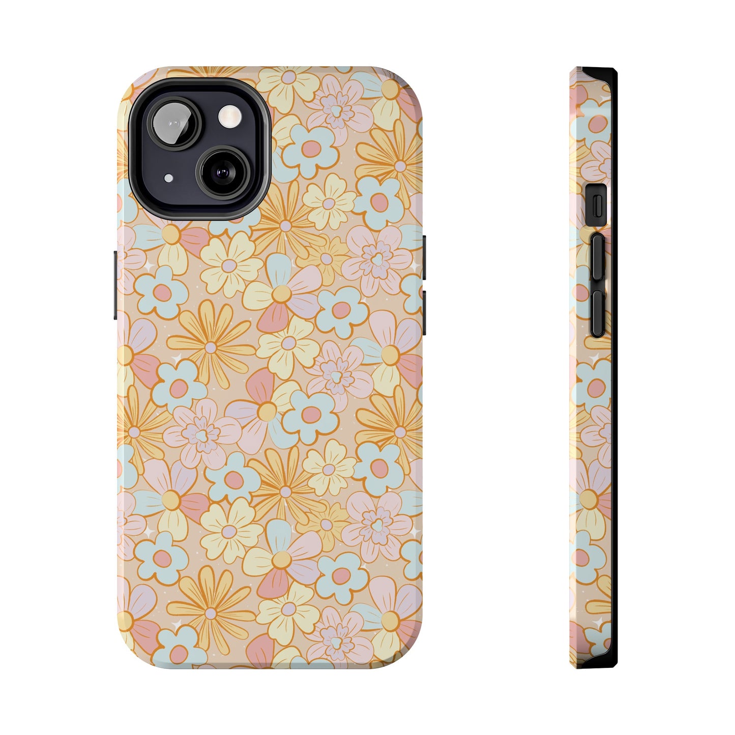 Girly Floral - Tough Phone Cases