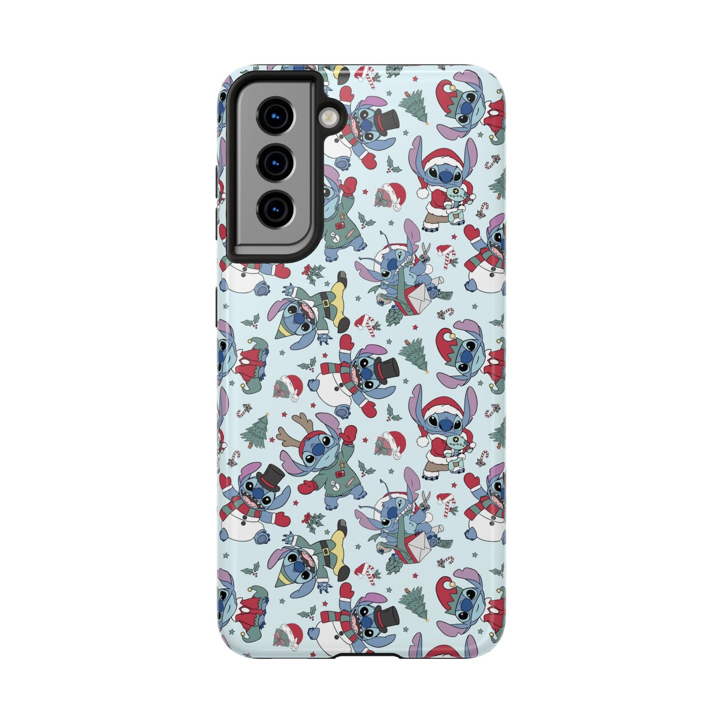 Blue Alien Winter -  Tough Phone Cases