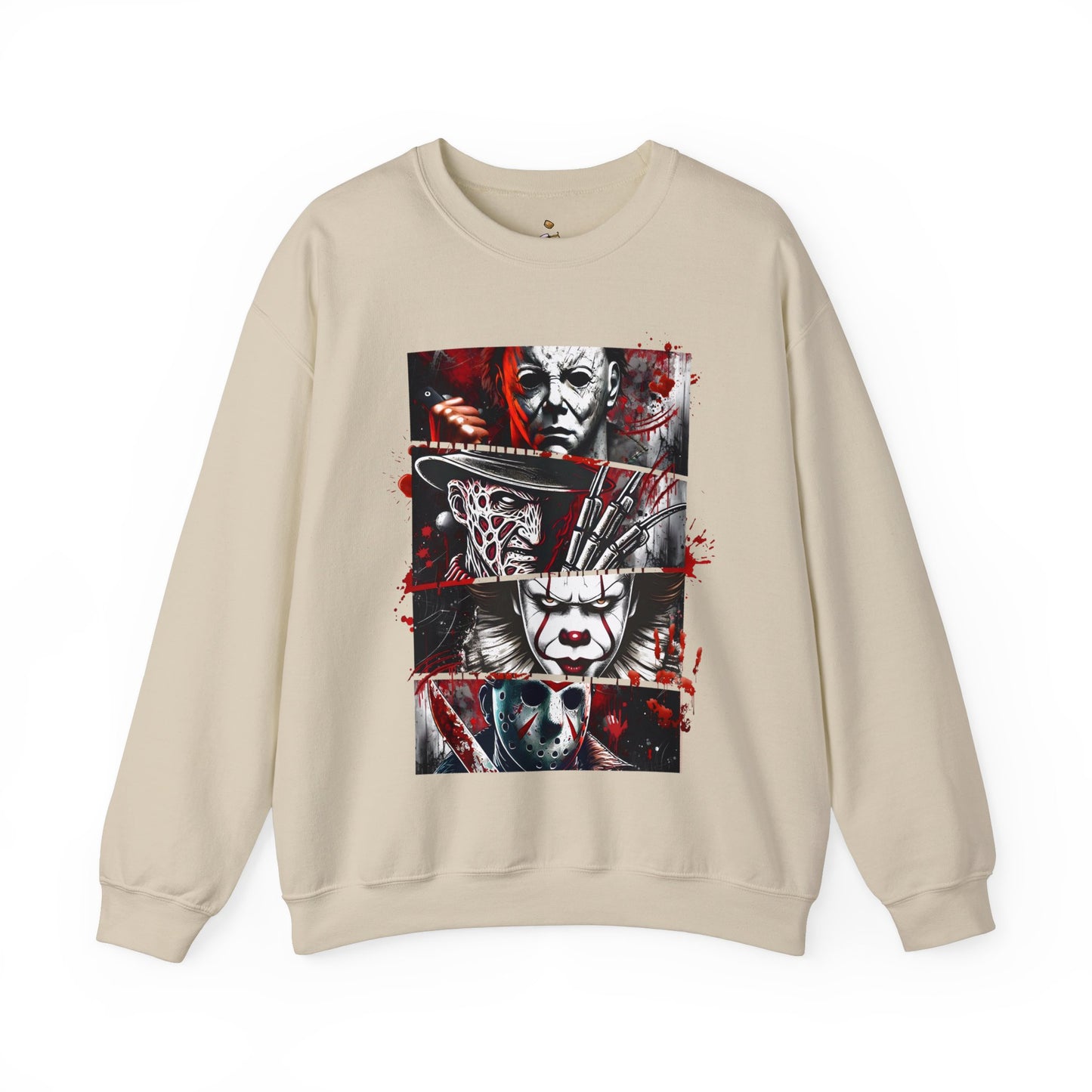 Horror Red  - Unisex Heavy Blend™ Crewneck Sweatshirt