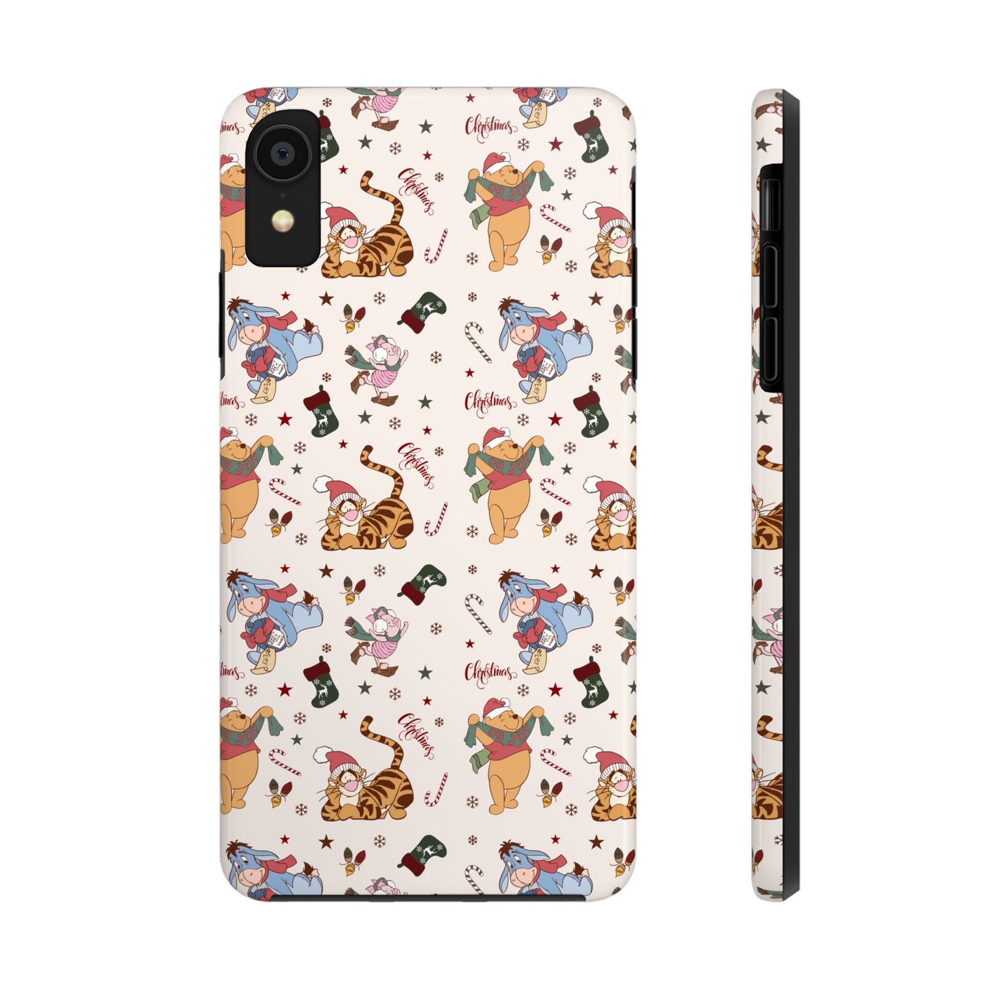 100 Acre Woods Christmas  -  Tough Phone Cases