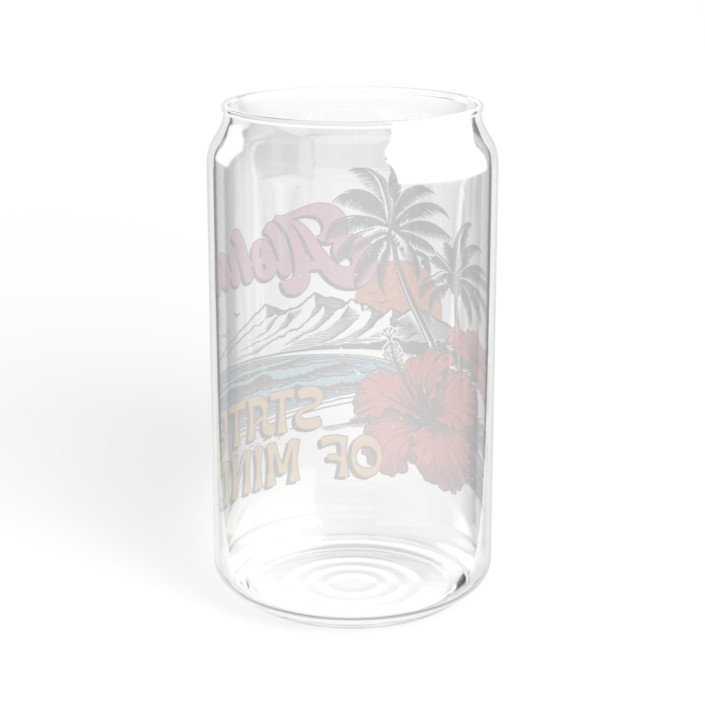 Aloha State Of Mind - Sipper Glass, 16oz