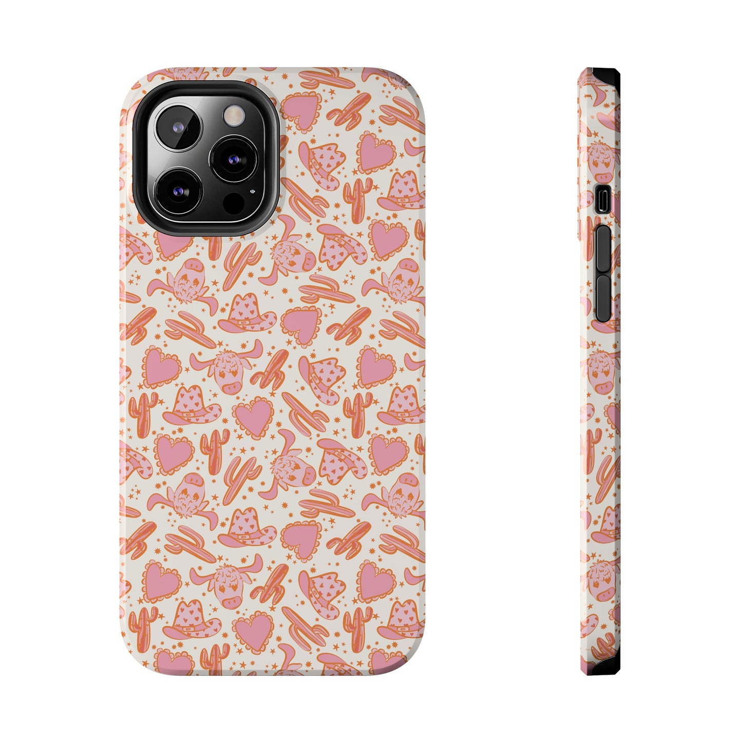 Pink Western Cowgirl  - Tough Phone Cases