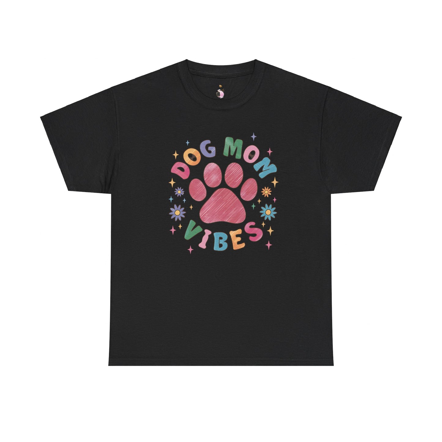 Dog Mom Vibes - Unisex Heavy Cotton Tee