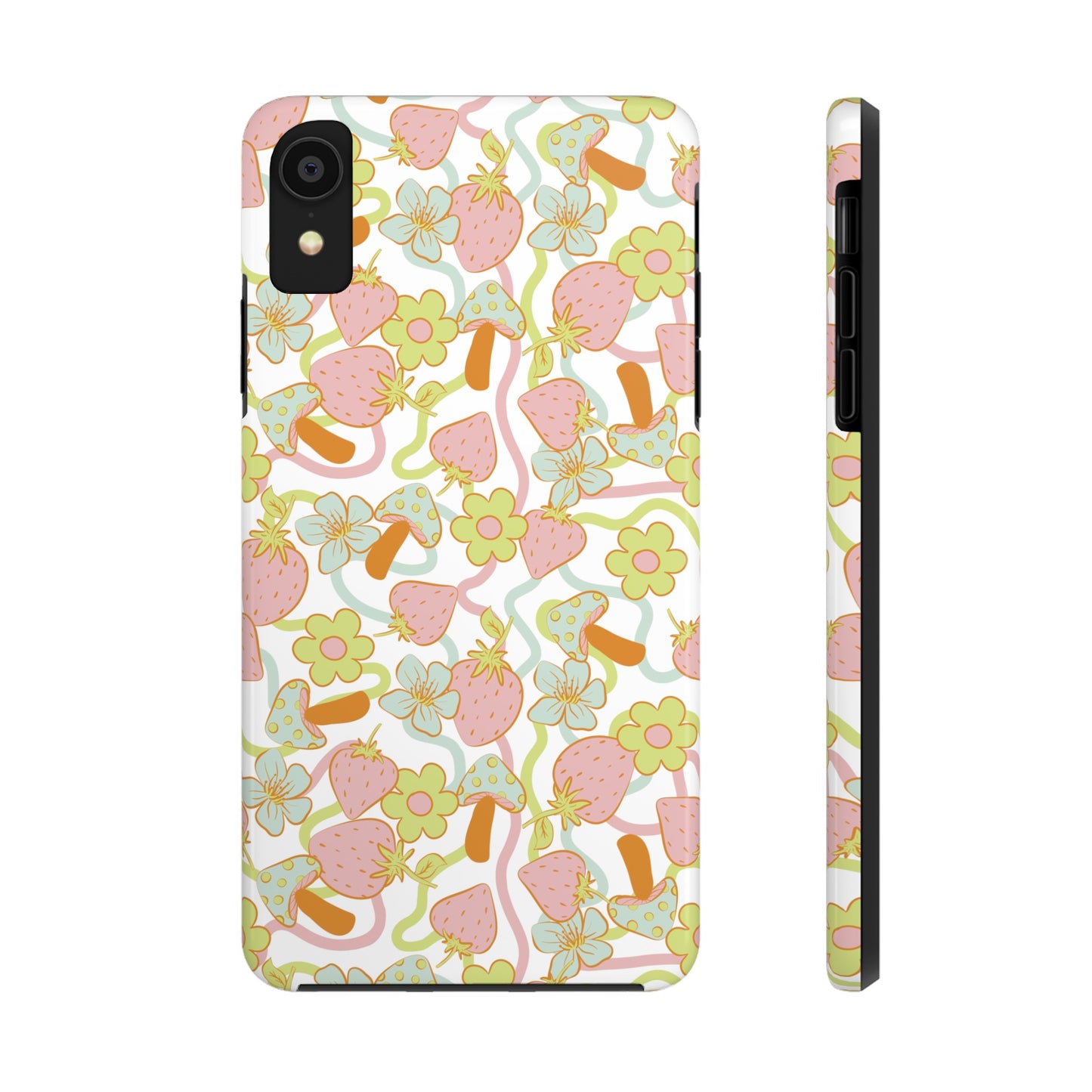 Strawberry Shrooms - Tough Phone Cases