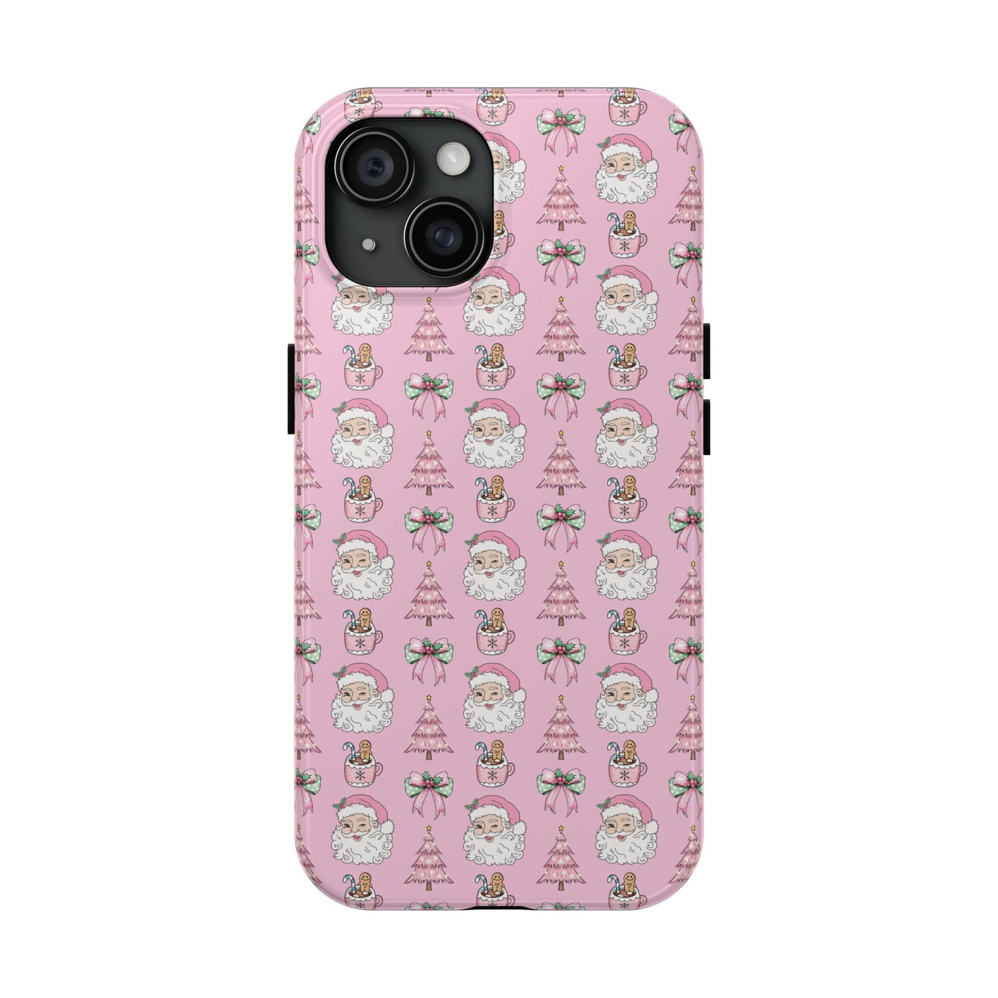 Pink Santa -  Tough Phone Cases