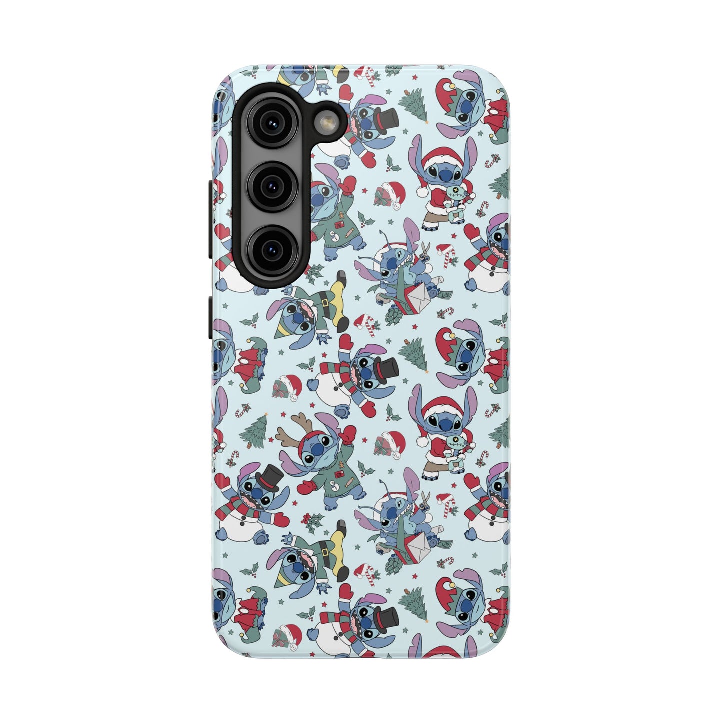 Blue Alien Winter -  Tough Phone Cases