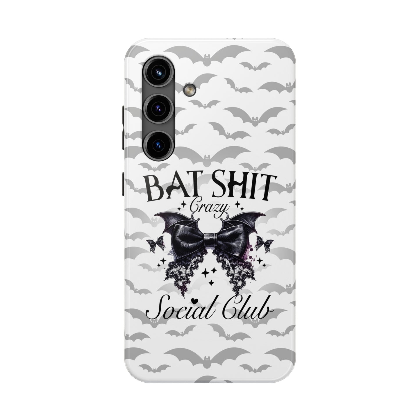 Bat Shit Crazy Social Club - Tough Phone Cases