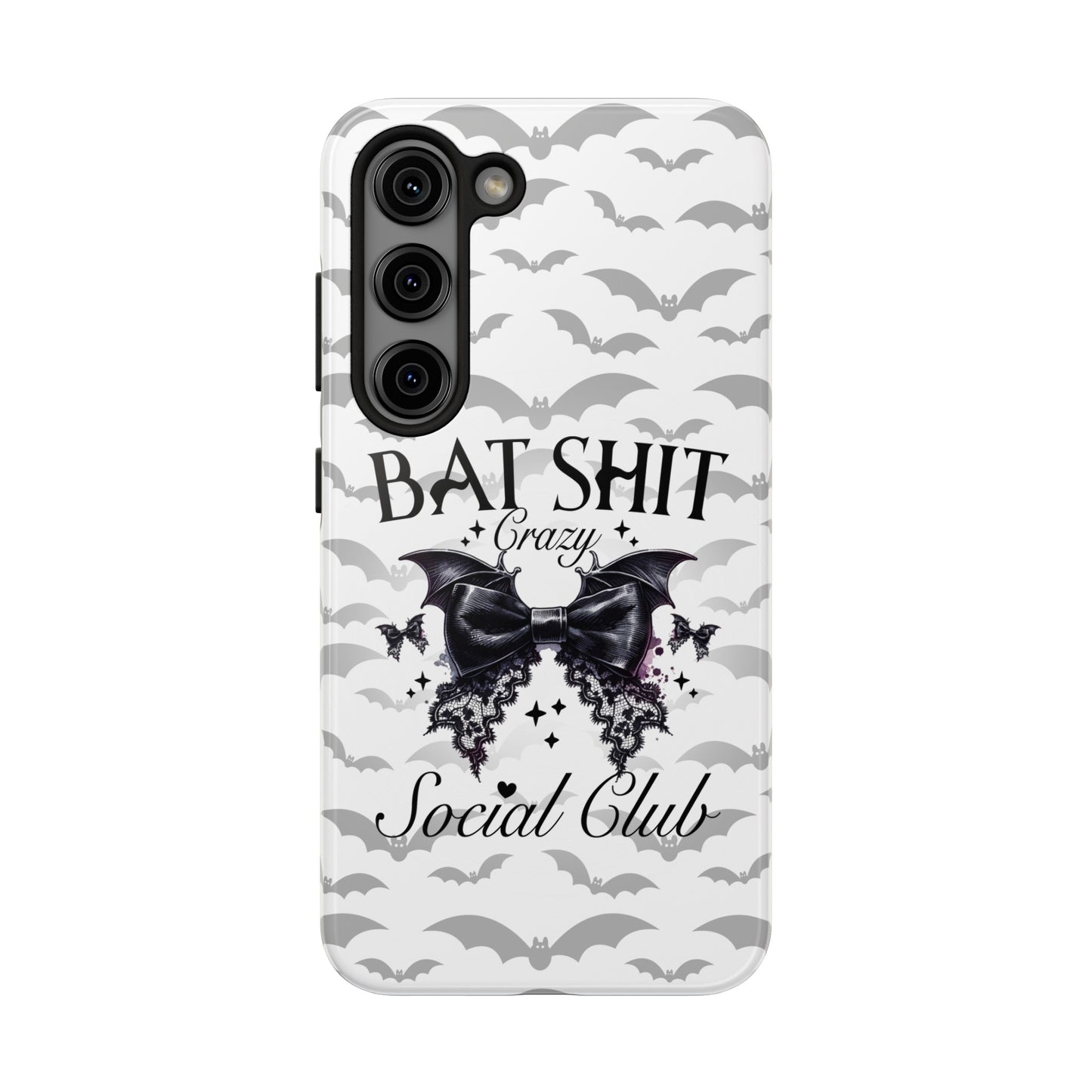 Bat Shit Crazy Social Club - Tough Phone Cases