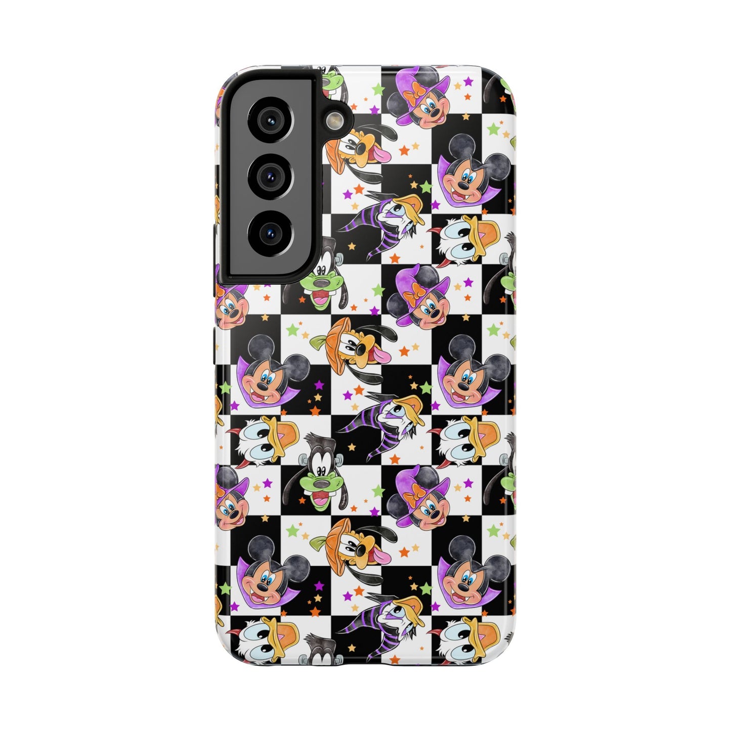 Checkered Halloween Pals  - Tough Phone Cases