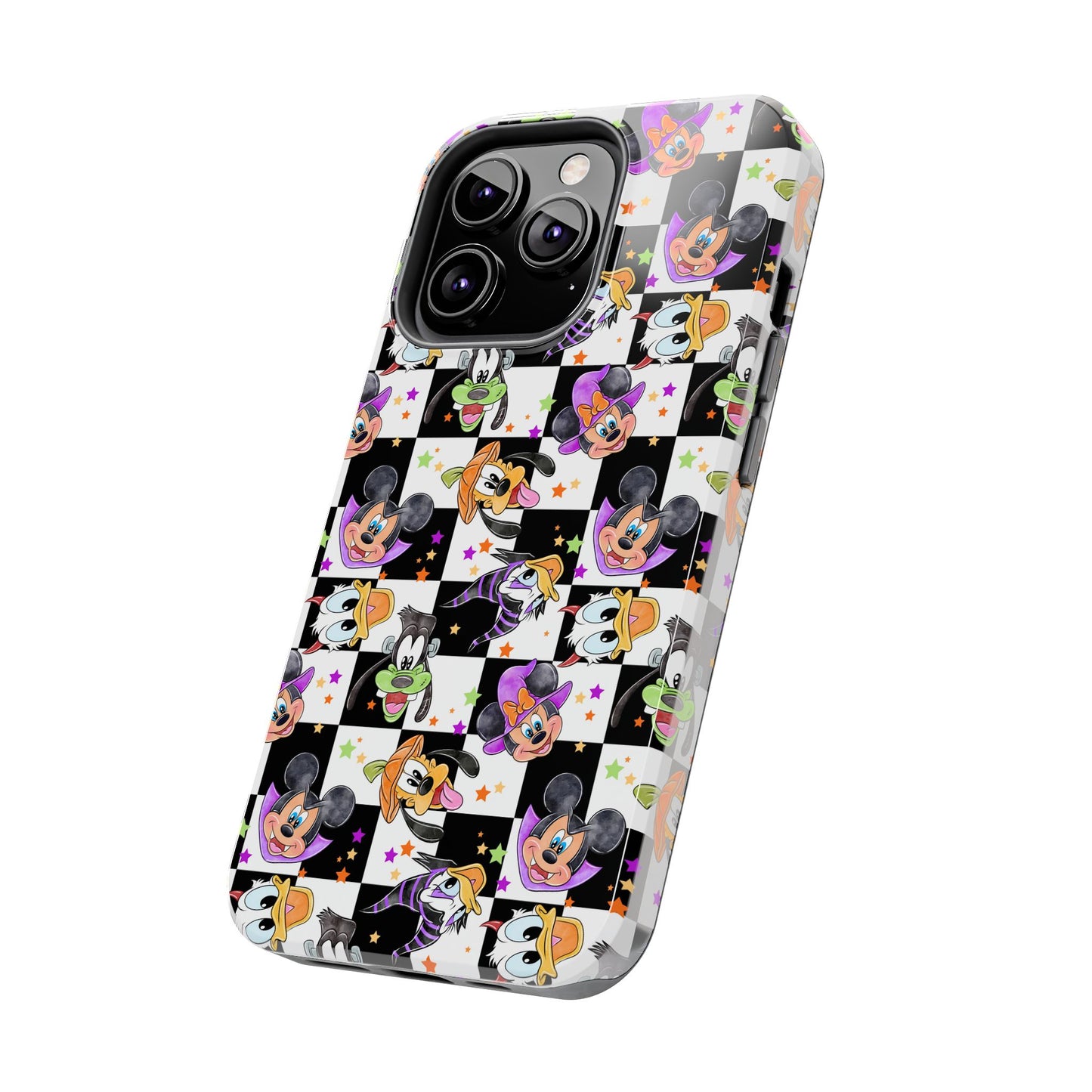 Checkered Halloween Pals  - Tough Phone Cases