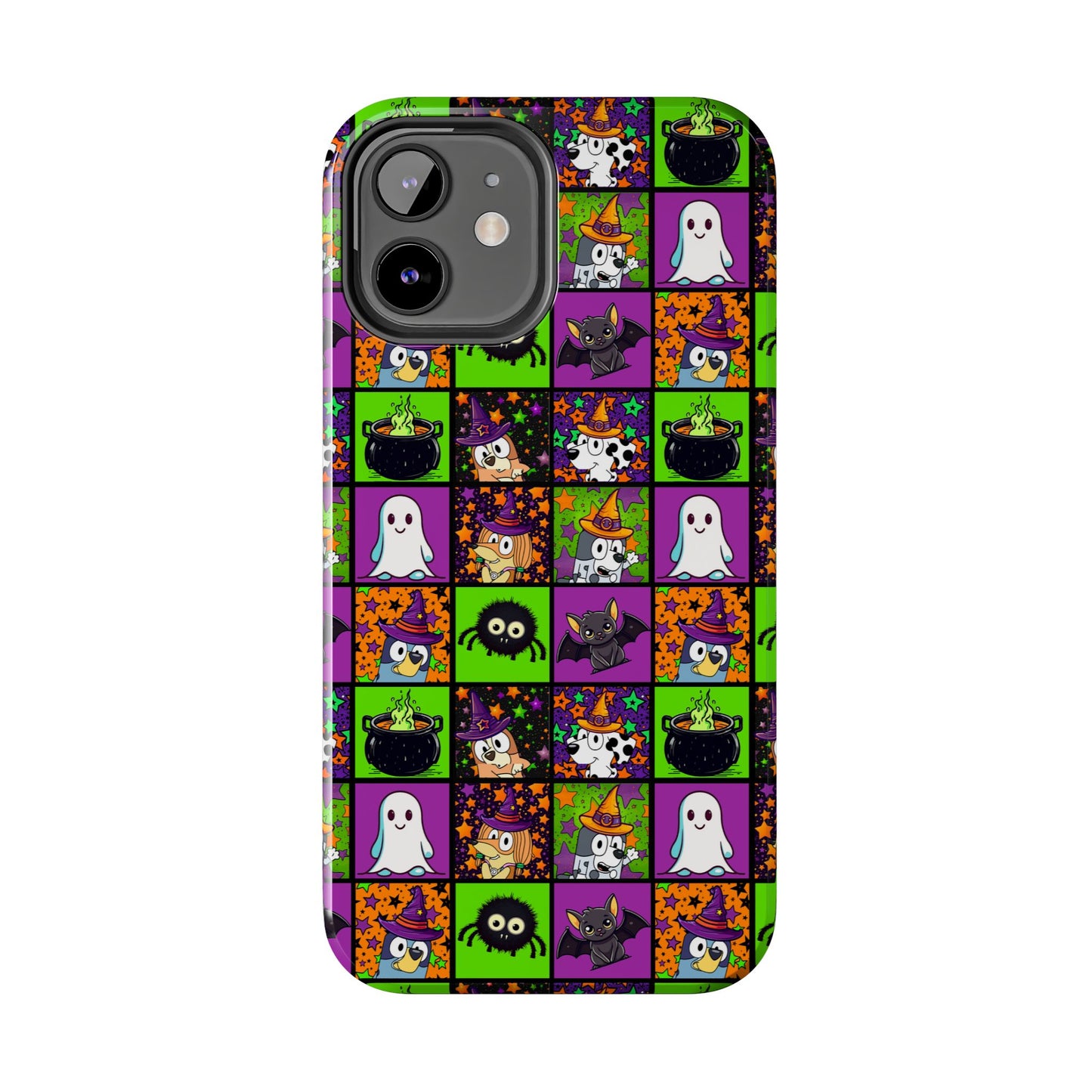 Blue Pup Halloween -  Tough Phone Cases