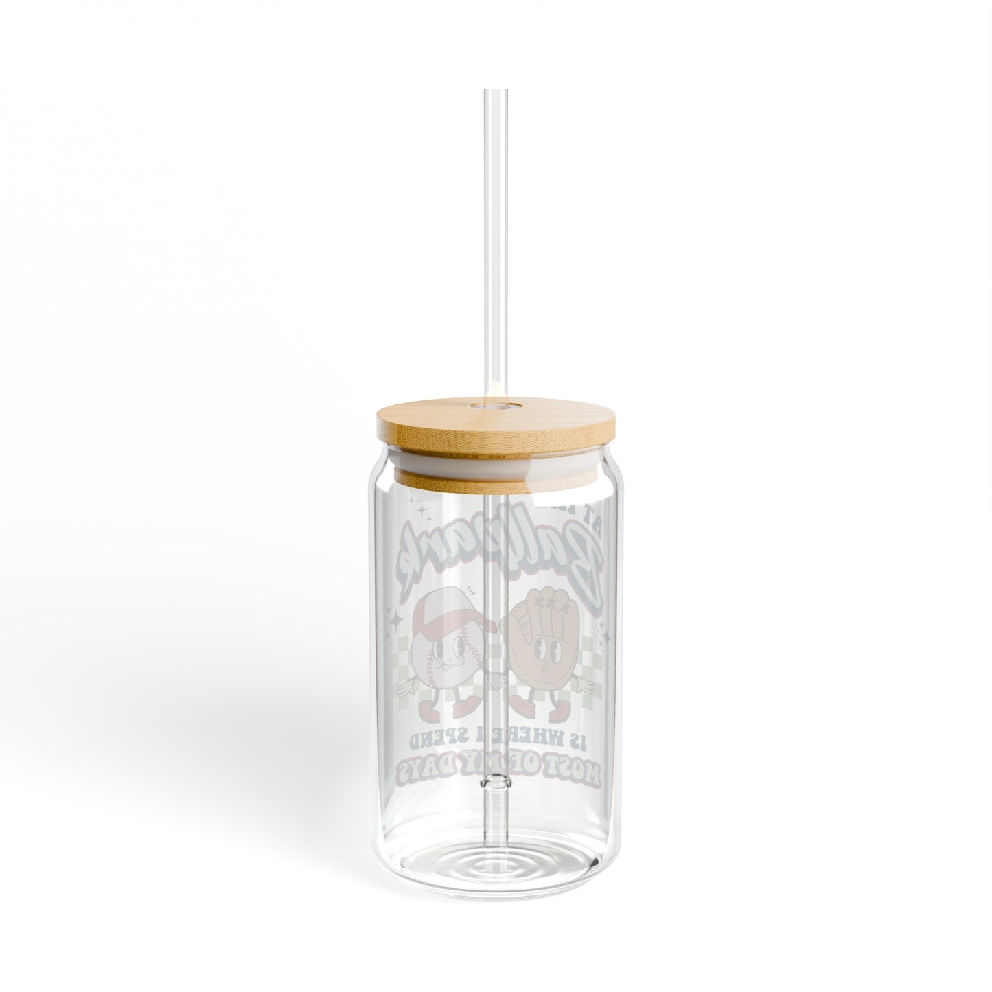 At The Ballpark - Sipper Glass, 16oz