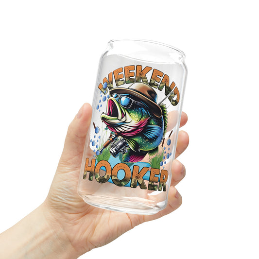 Weekend Hooker - Sipper Glass, 16oz