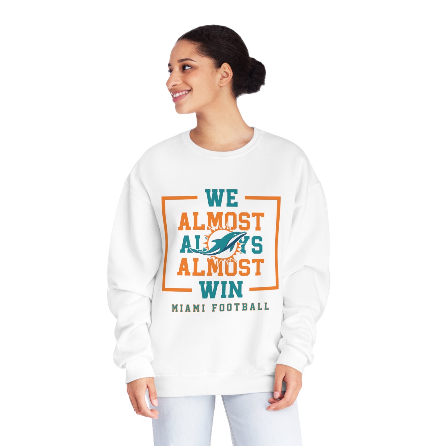 Almost Miami  - Unisex NuBlend® Crewneck Sweatshirt