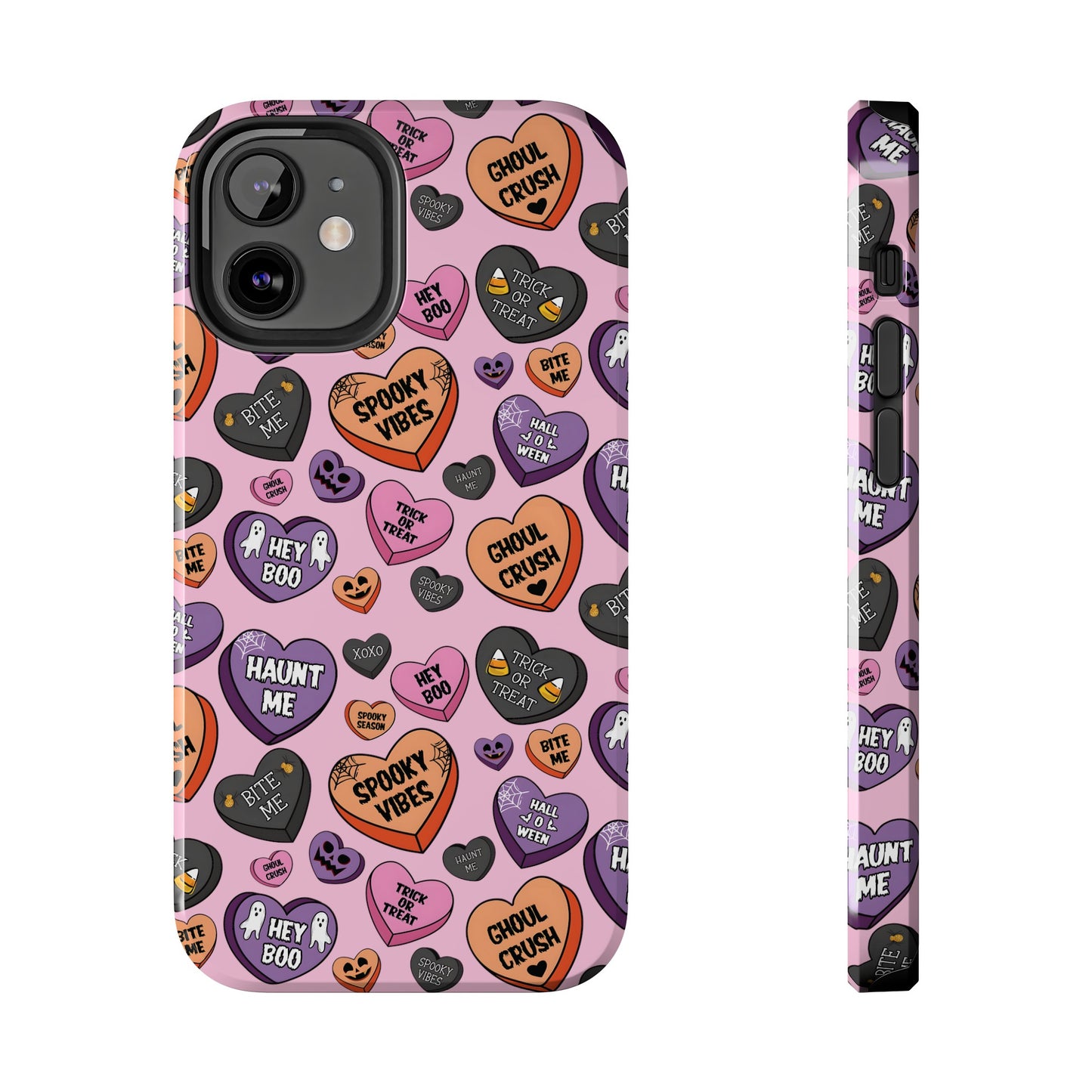 Spooky Hearts  - Tough Phone Cases