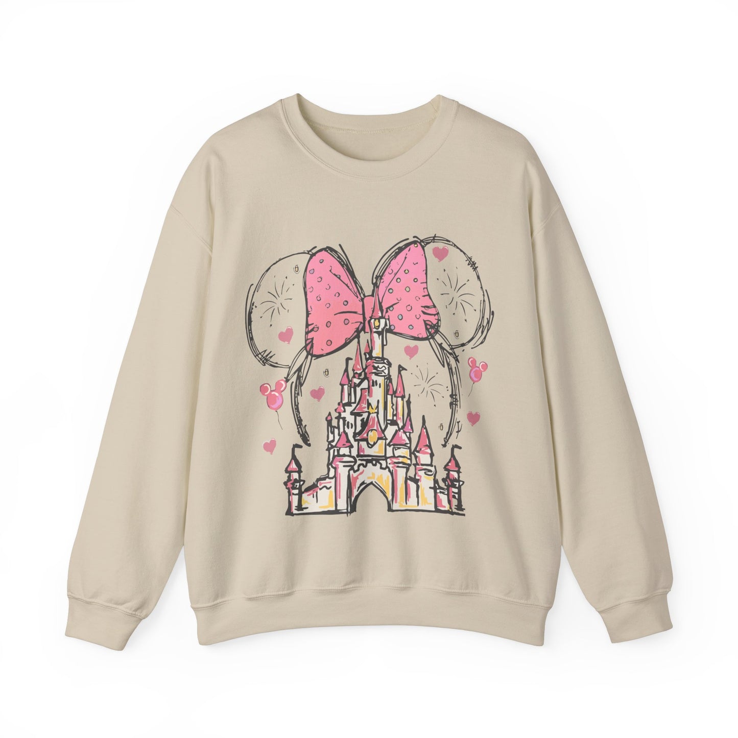 Pink Castle -  Unisex Heavy Blend™ Crewneck Sweatshirt