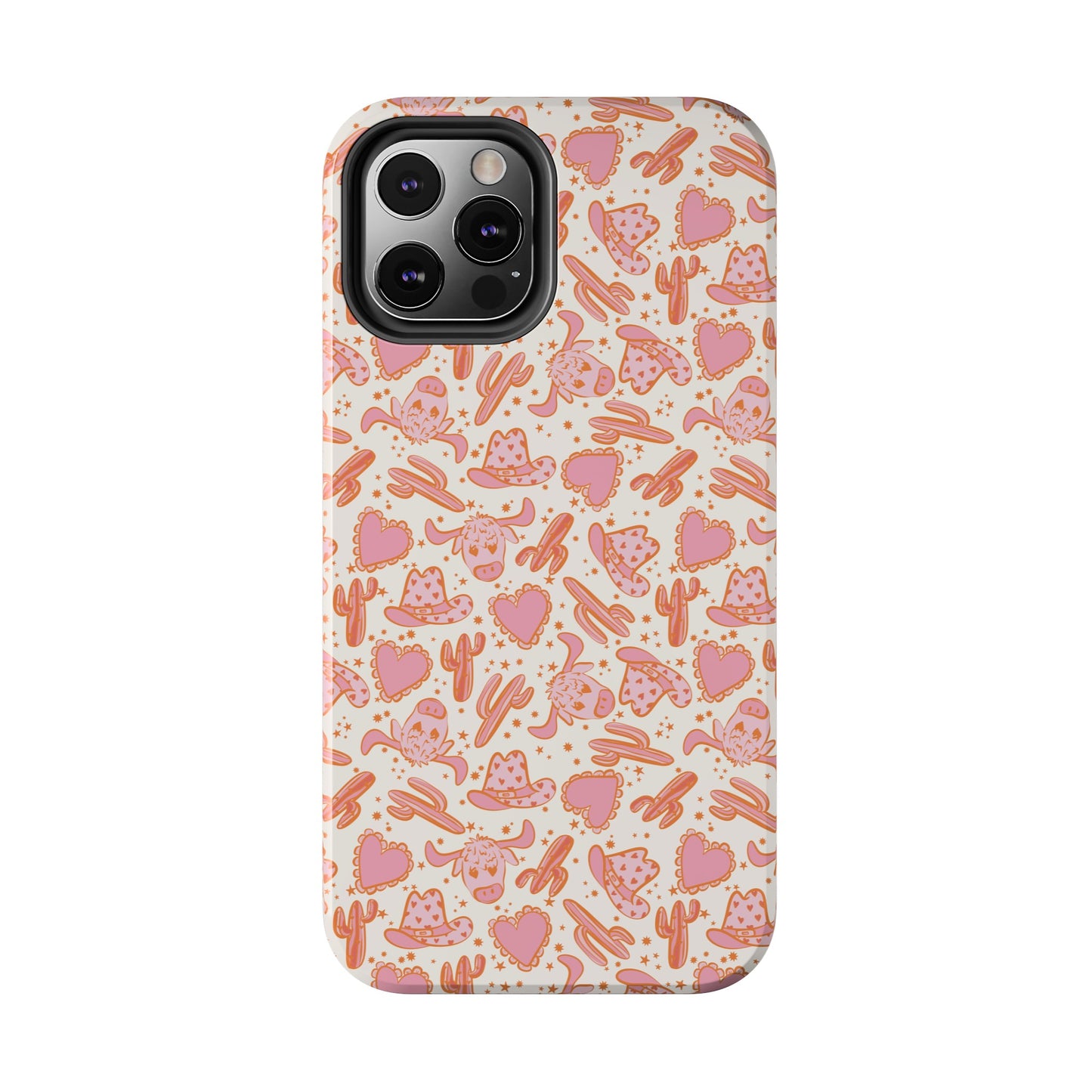 Pink Western Cowgirl  - Tough Phone Cases