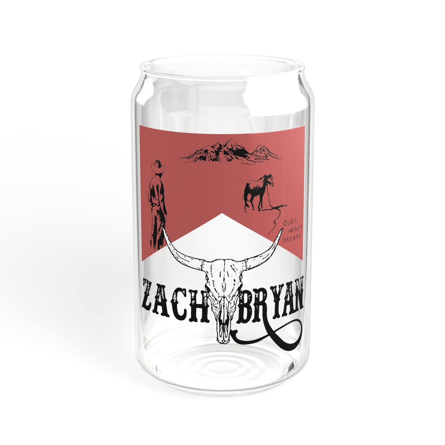 Zach Bryan - Sipper Glass, 16oz