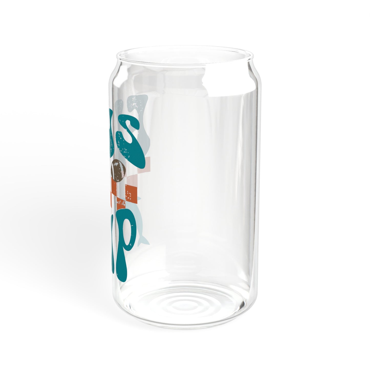 Fins Up - Sipper Glass, 16oz