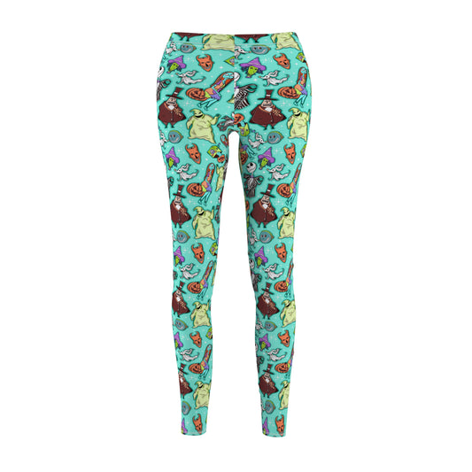 Teal NBC - Halloween - Women's Leggings