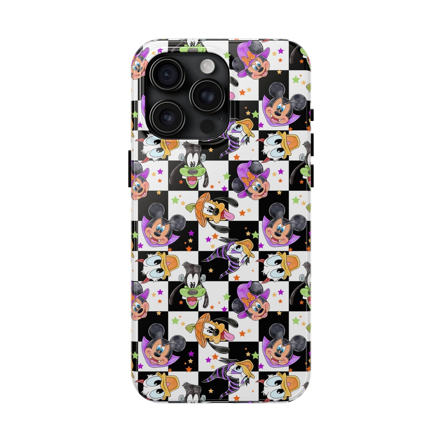 Checkered Halloween Pals  - Tough Phone Cases