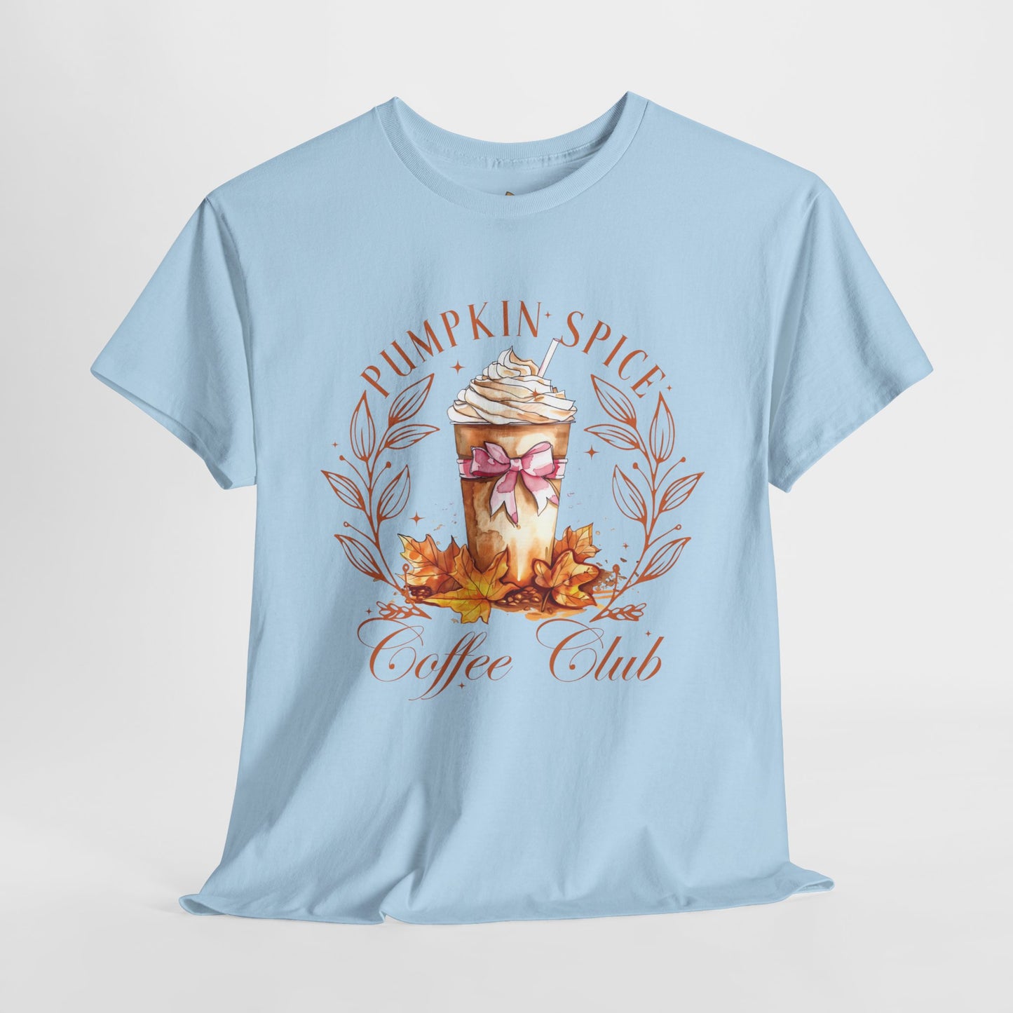 Pumpkin Spice Social Club - Unisex Heavy Cotton Tee