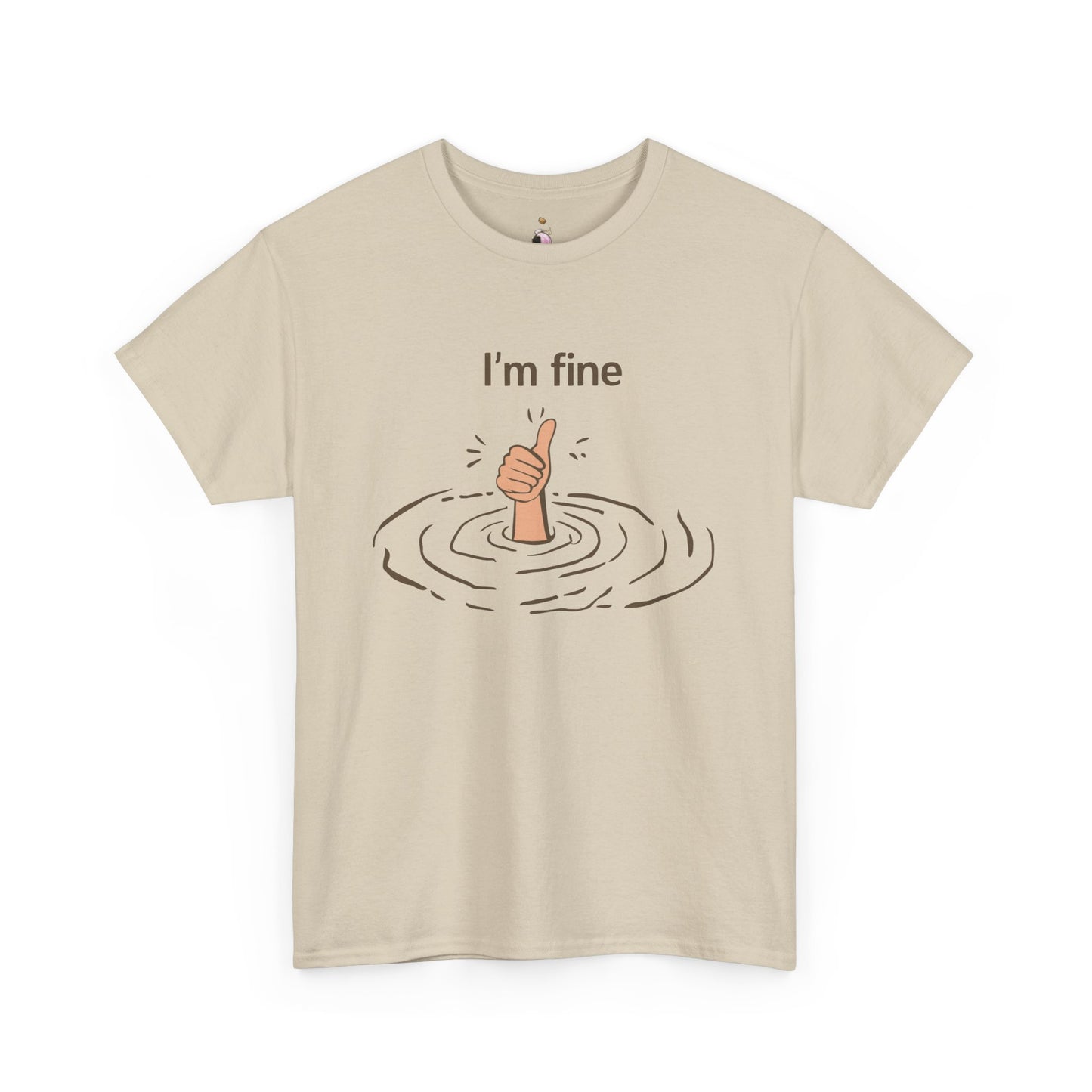 I'm Fine - Unisex Heavy Cotton Tee