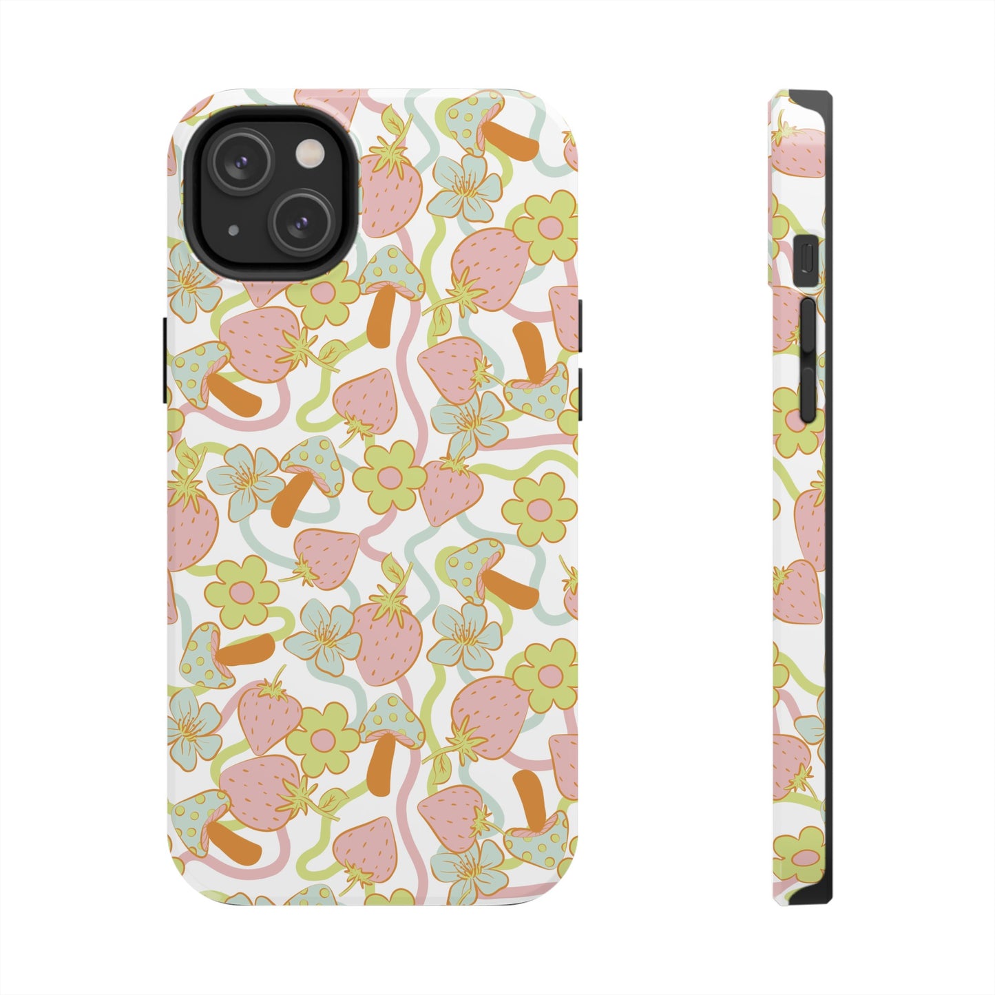 Strawberry Shrooms - Tough Phone Cases