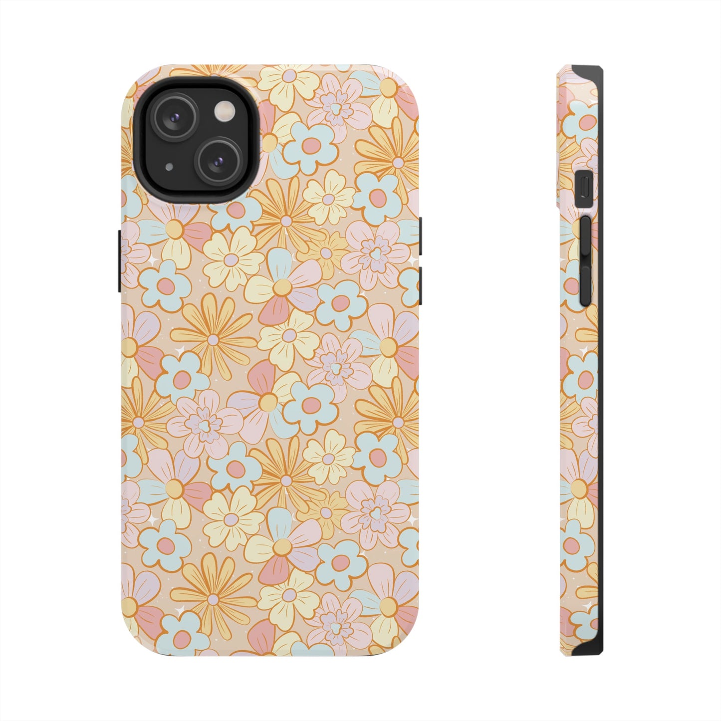 Girly Floral - Tough Phone Cases