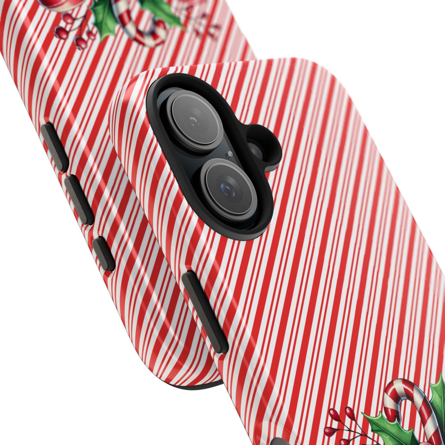 Candy Cane Bow - Christmas  -  Tough Phone Cases