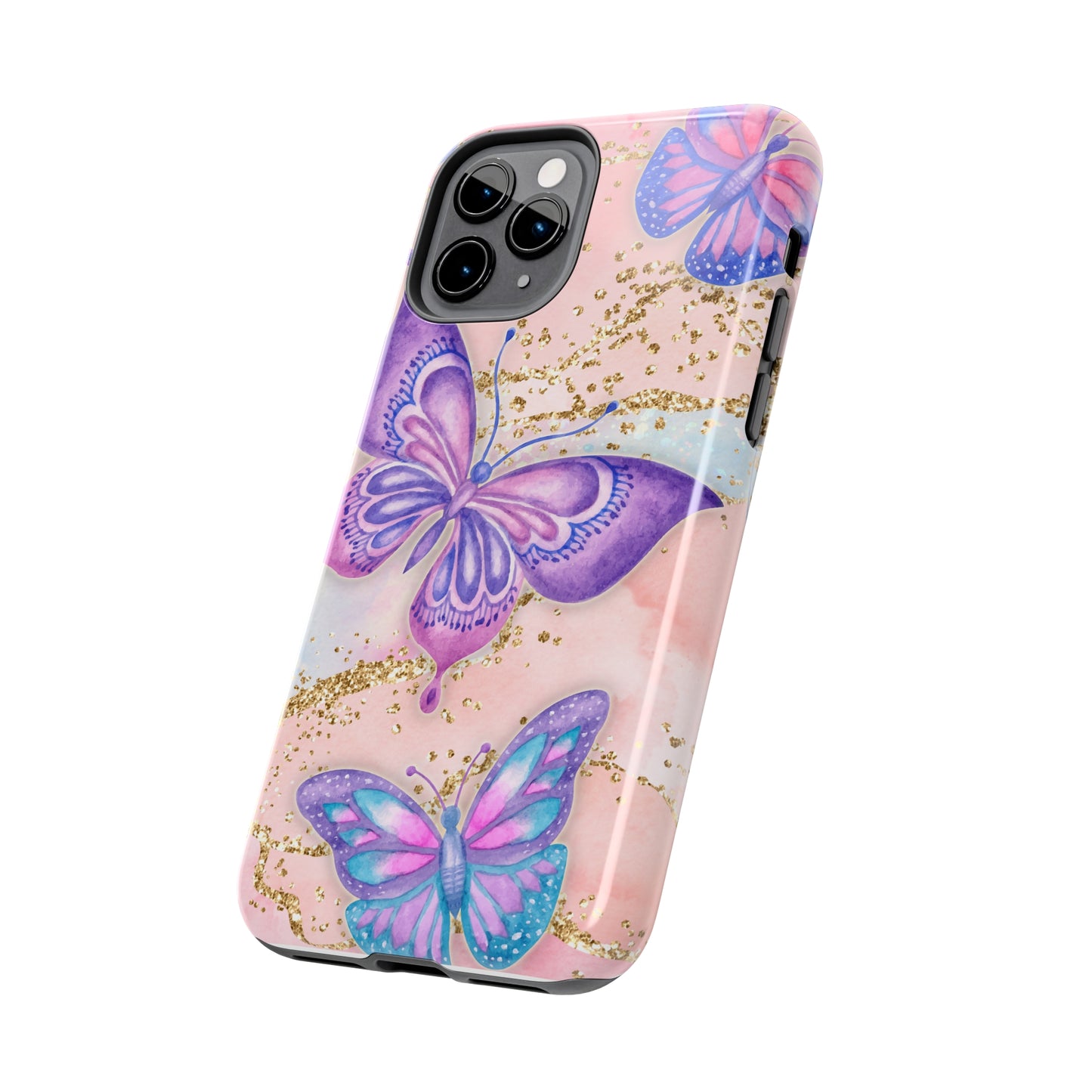 Marble Butterfly - Tough Phone Cases