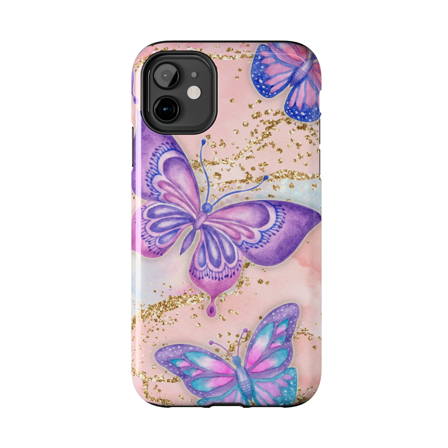 Marble Butterfly - Tough Phone Cases