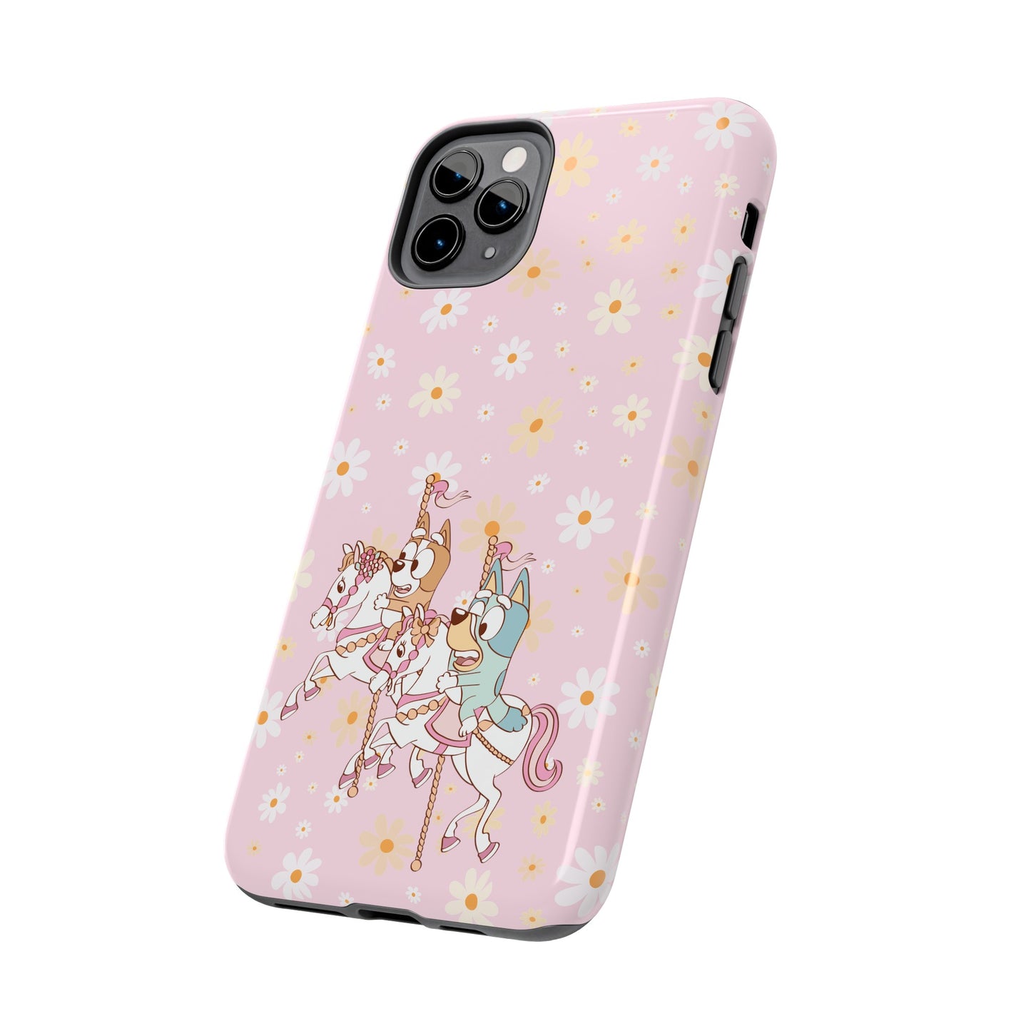 Carousel Pups  - Tough Phone Cases