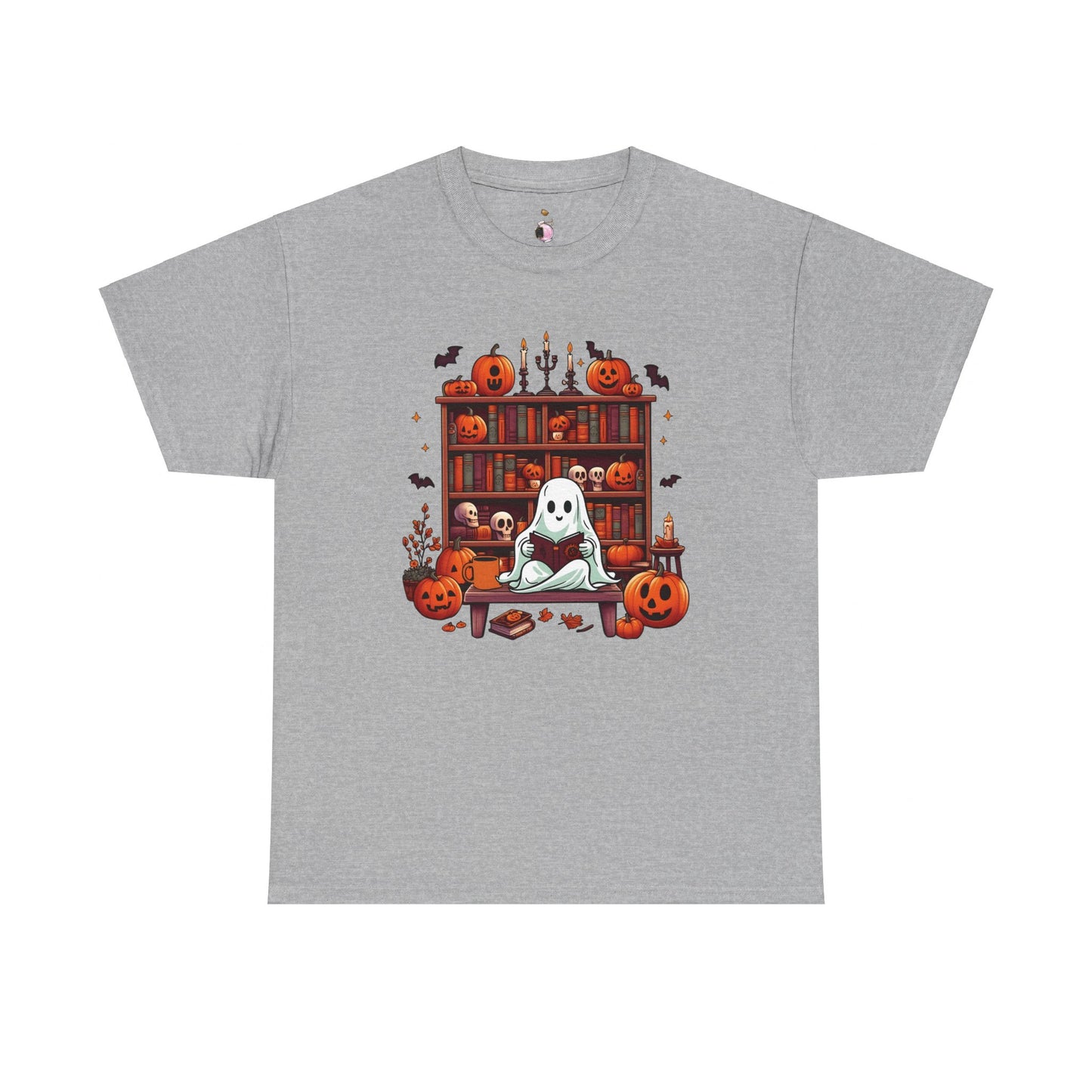 Boo-kworm Ghost Tee - Halloween Shirt